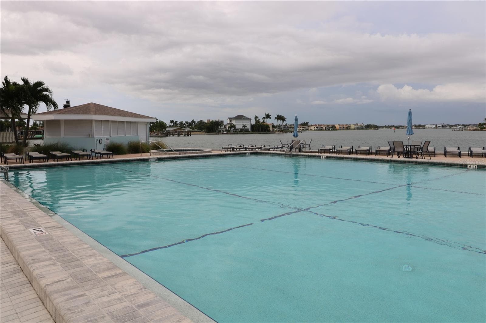 Community pool on the water - 9495 BLIND PASS RD #504, ST PETE BEACH
