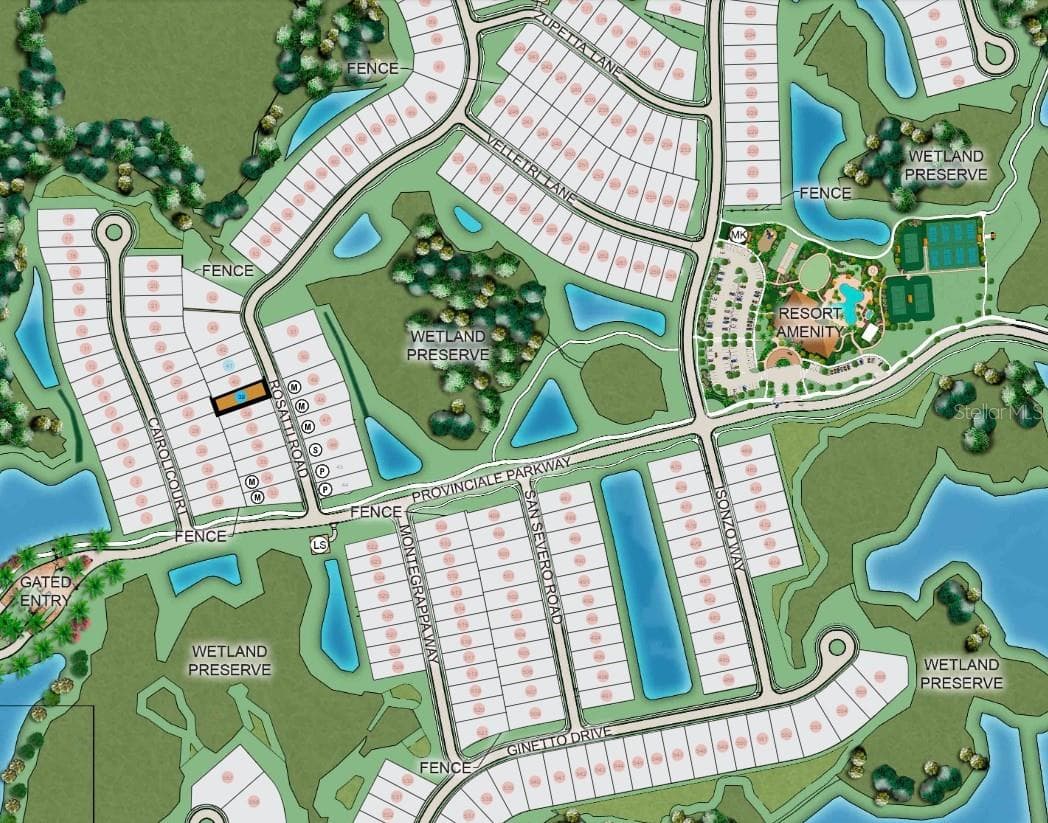 Esplanade at Wiregrass Ranch Sitemap - 4305 ROSATTI RD, WESLEY CHAPEL