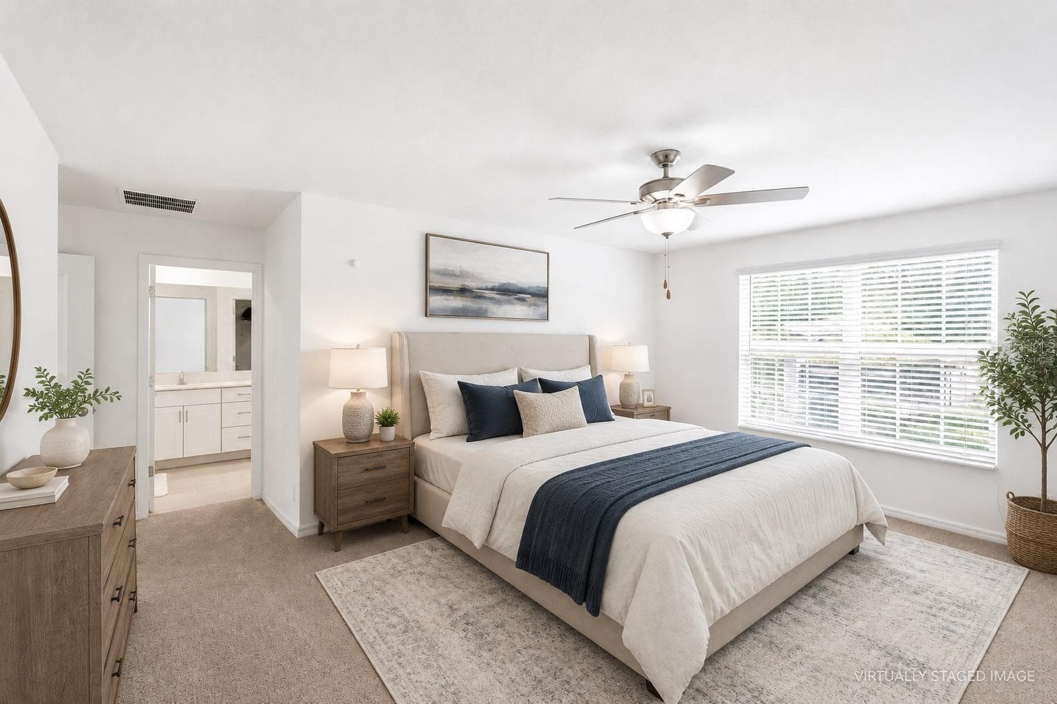 Primary Bedroom- virtually staged - 22547 STORYBOOK CABIN WAY, LAND O LAKES