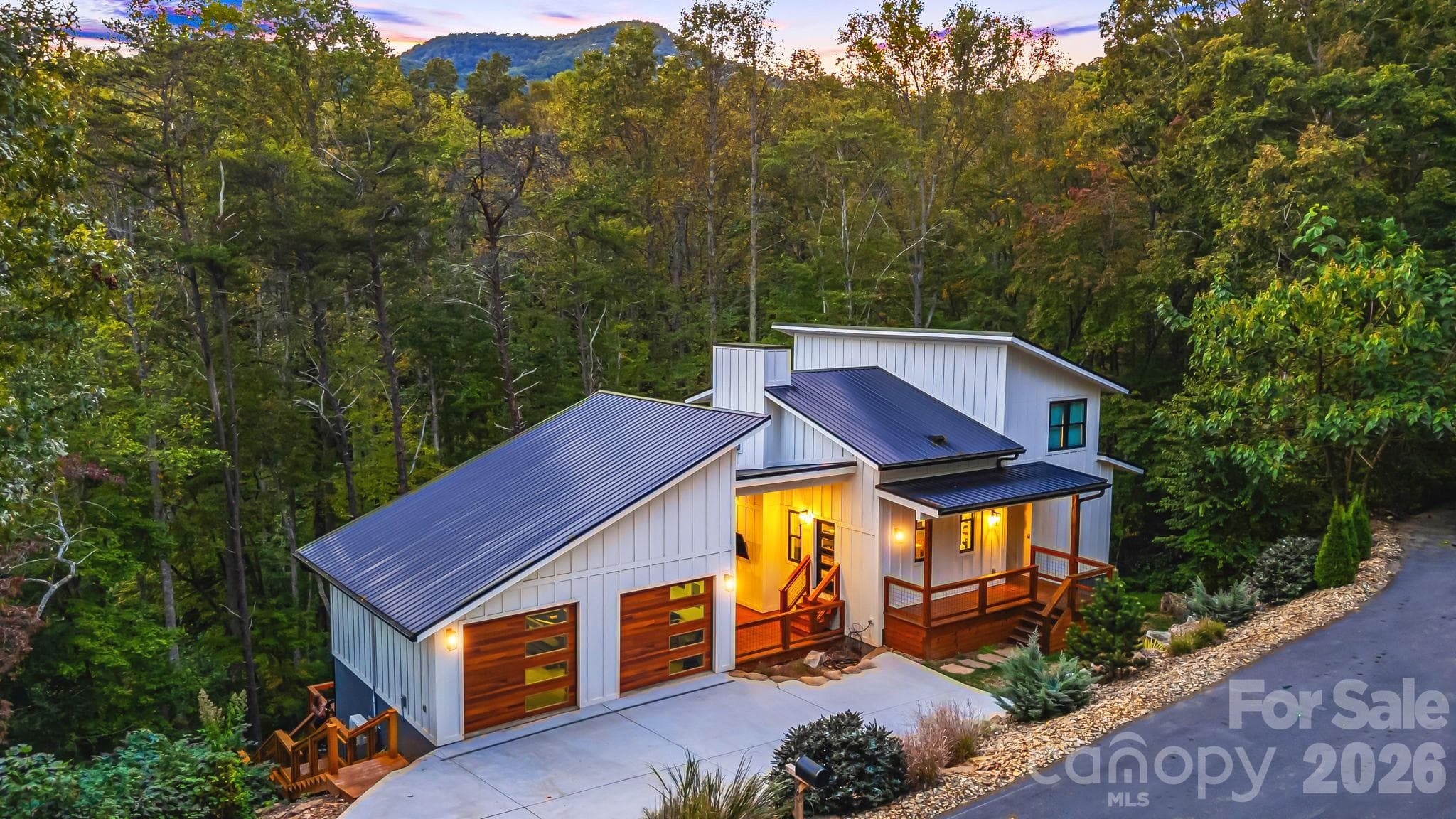 Single Family Residence at 56 Creek Run Road, Candler, photo 2 of 37
