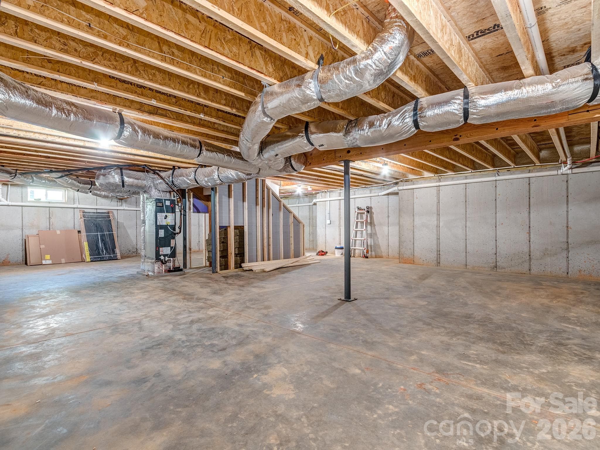 Unfinished basement - 4899 Moonlite Bay Drive, Sherrills Ford