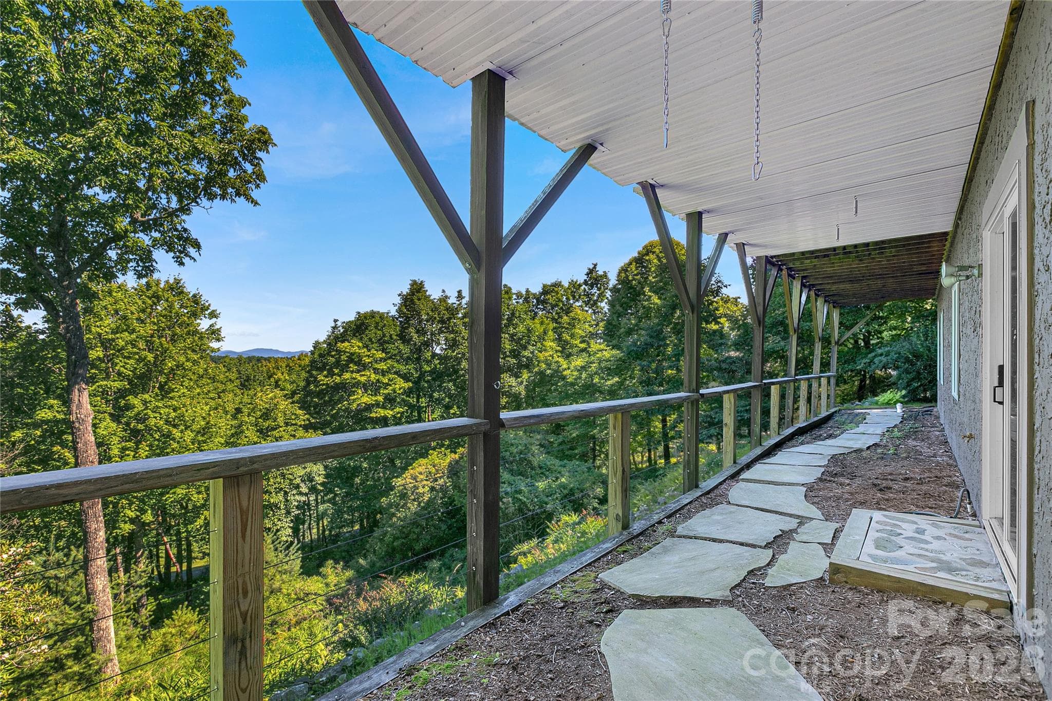 Separate entrance to lower level. Potential second living quarters - 157 Kawani Lane, Brevard