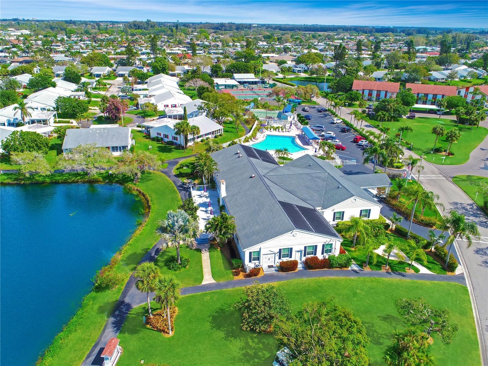Mt Vernon clubhouse aerial - 9411 CONCORD CIR, BRADENTON