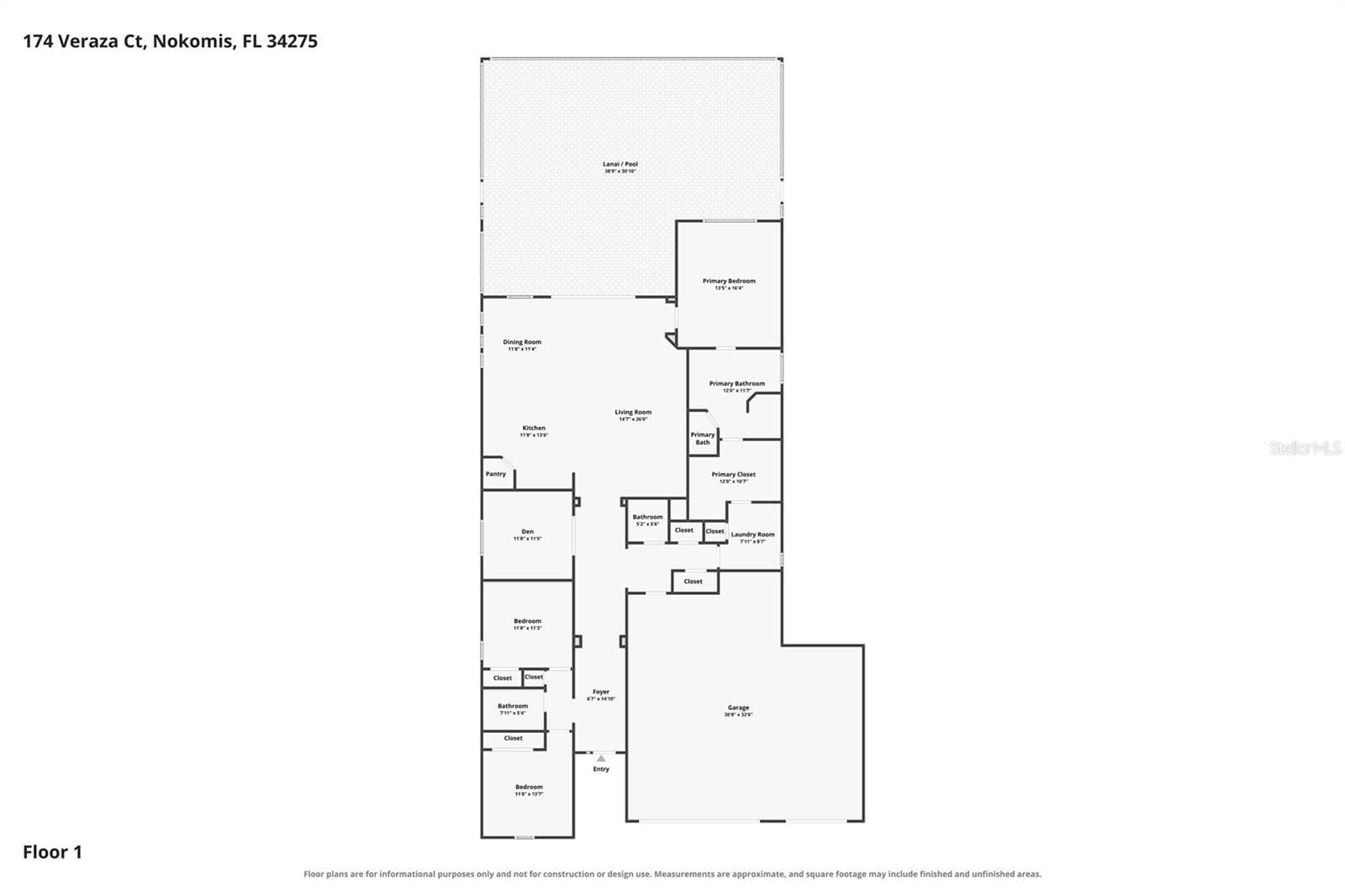 Single Family Residence at 174 VERAZA CT, NOKOMIS, photo 48 of 60