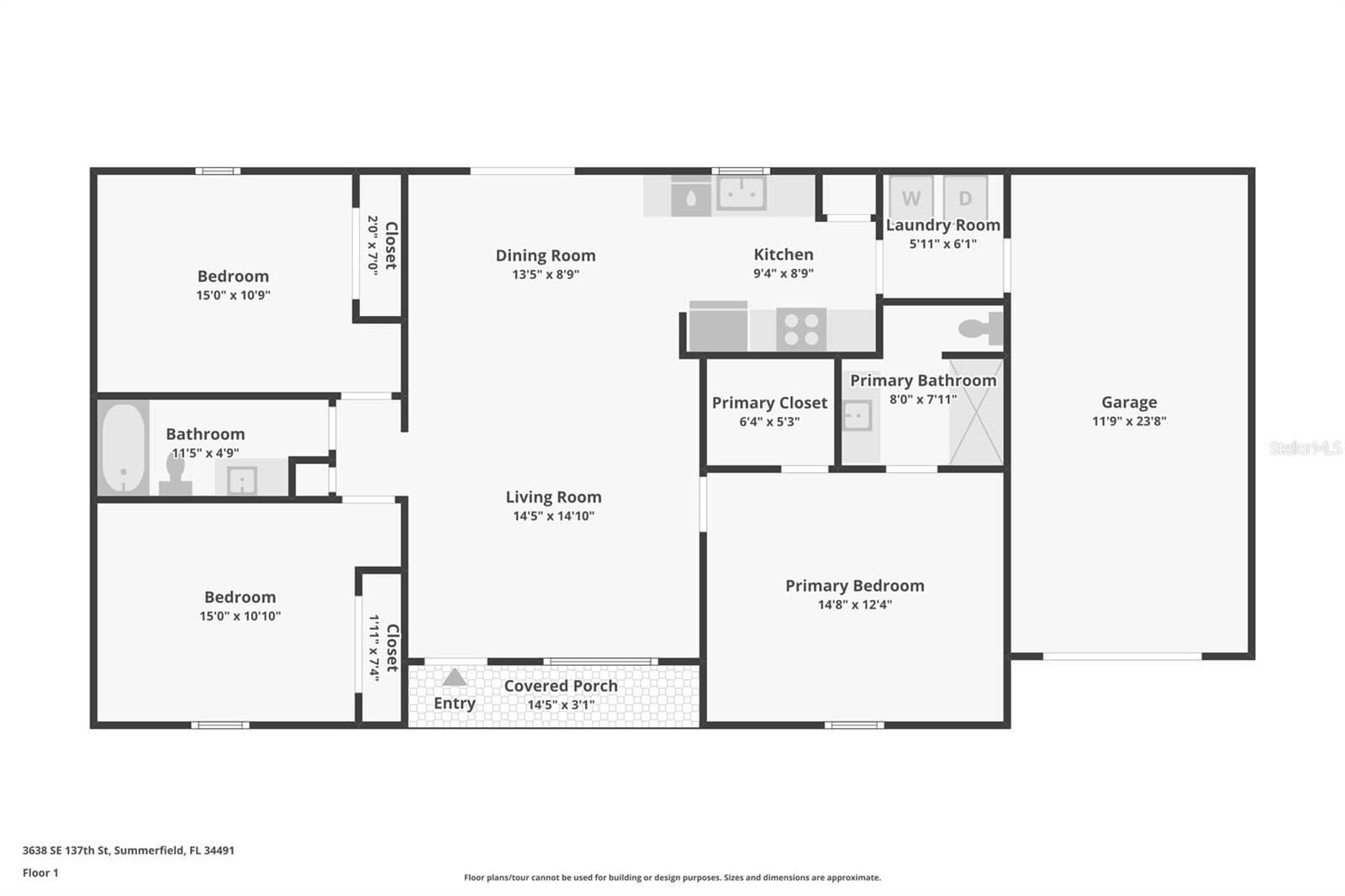Single Family Residence at 3638 SE 137TH ST, SUMMERFIELD, photo 24 of 24
