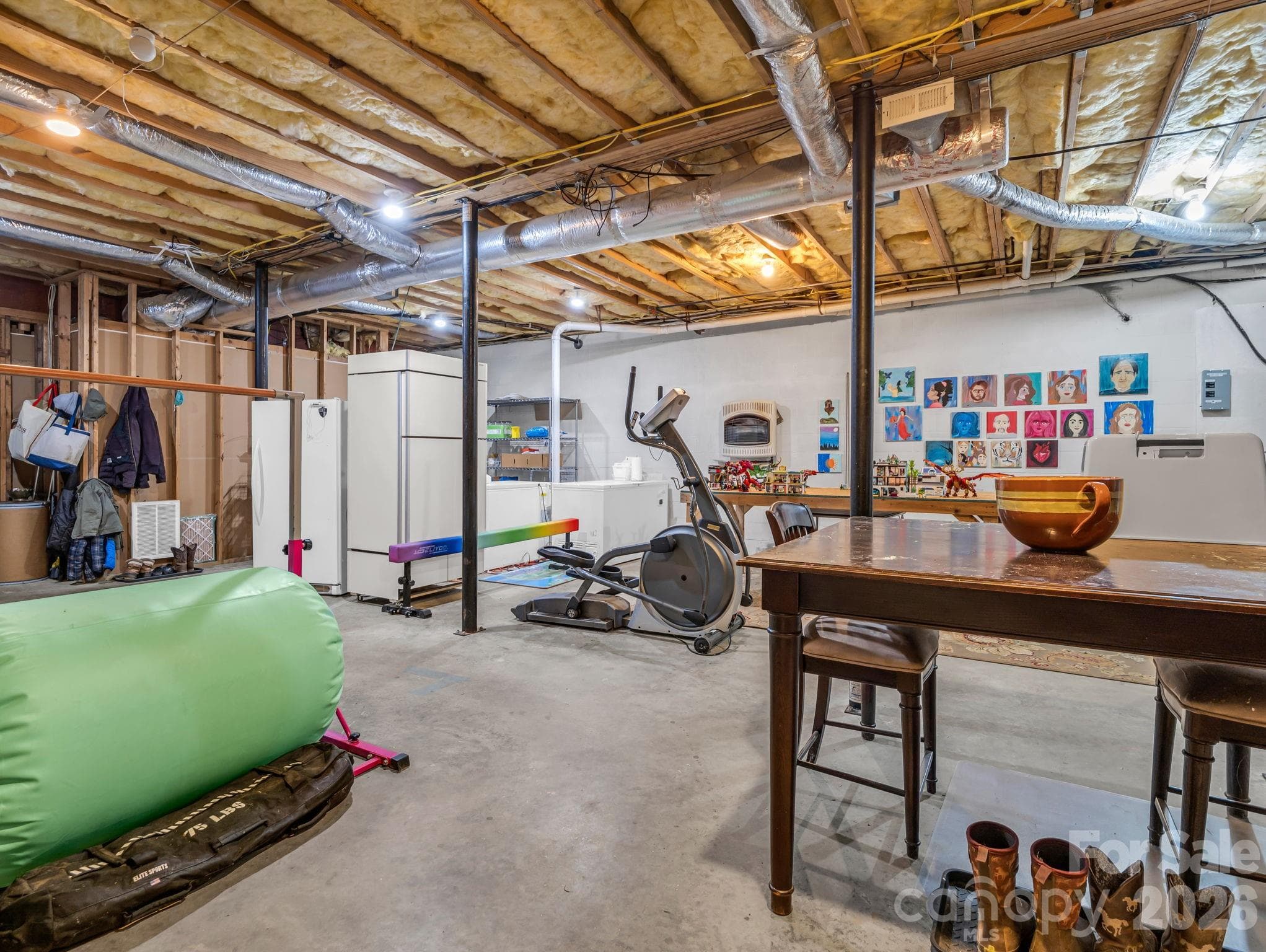 Basement and more basement!! - 136 Limousine Lane, Pisgah Forest
