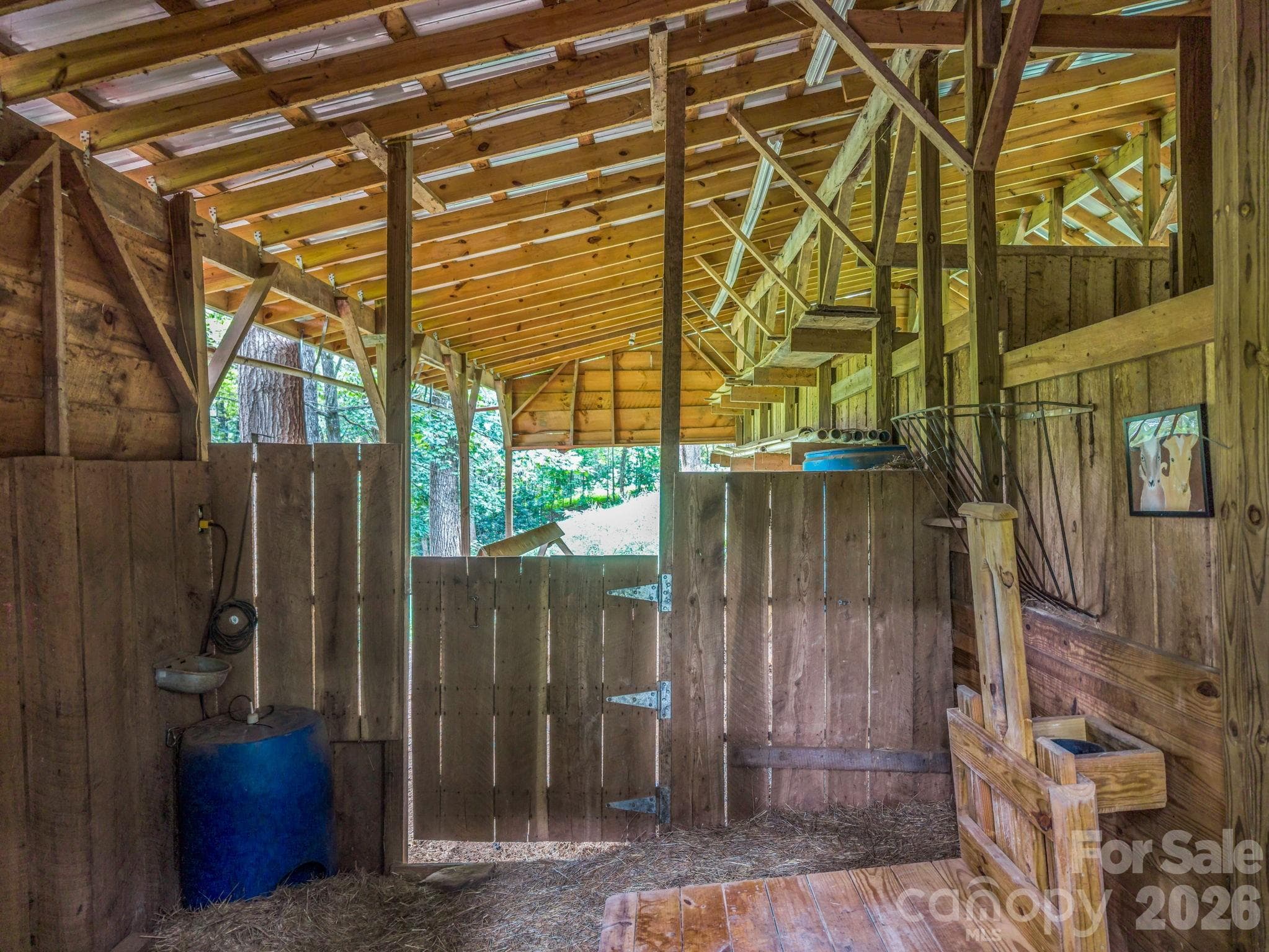 Goat milking barn - 136 Limousine Lane, Pisgah Forest