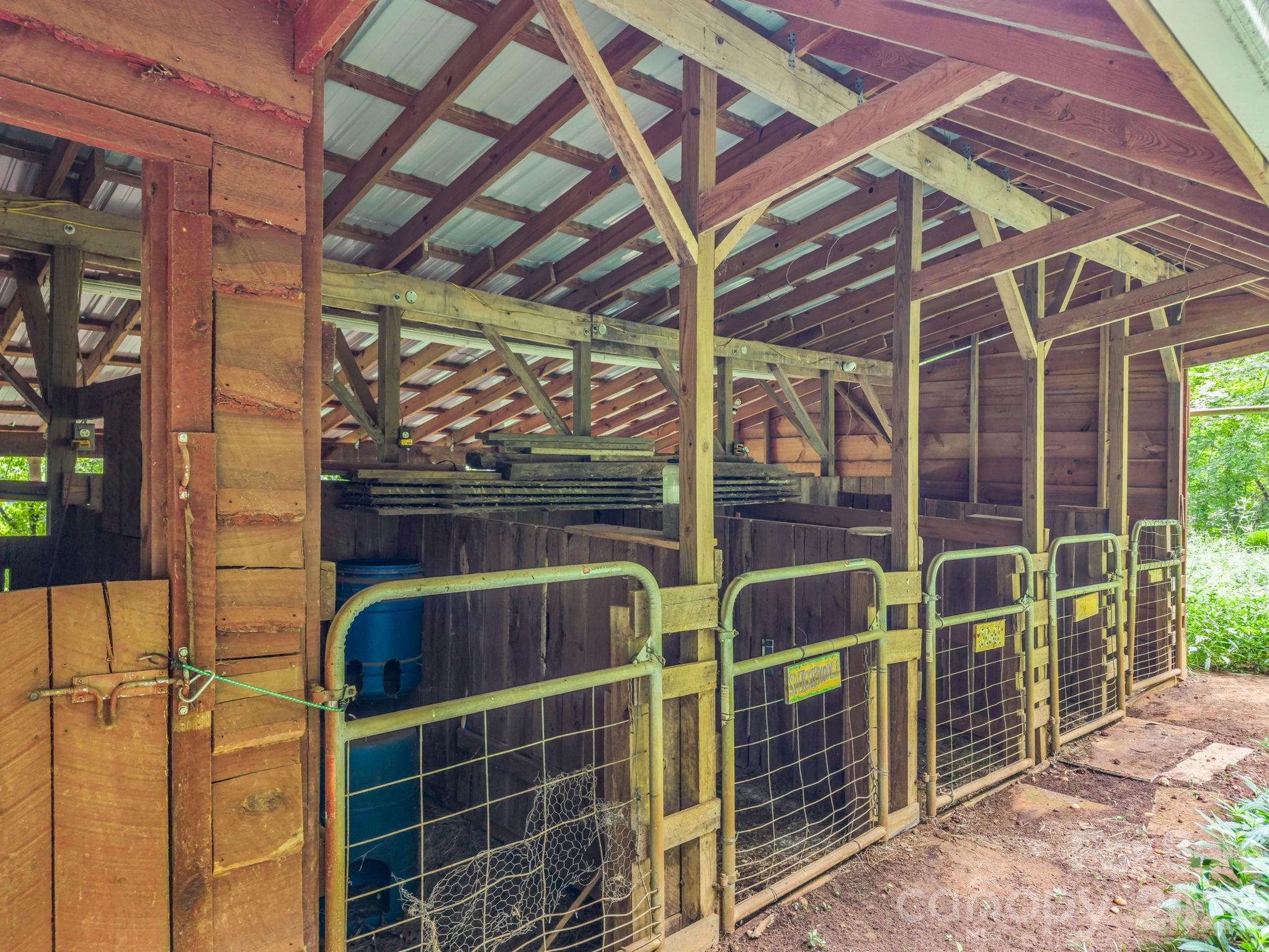 5 Stall goat barn - 136 Limousine Lane, Pisgah Forest