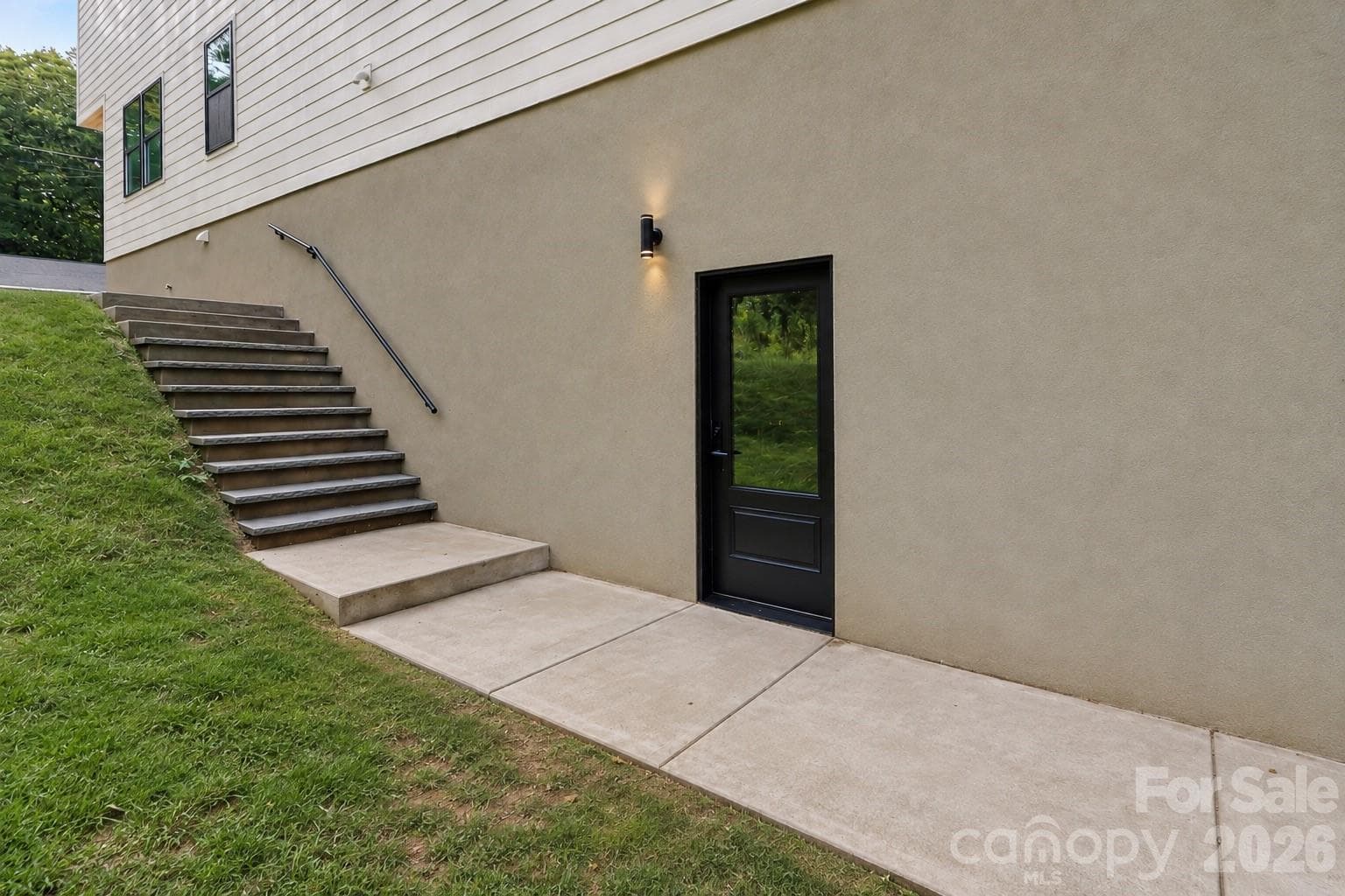 Side entrance to basement - 3024 Walter Street, Charlotte