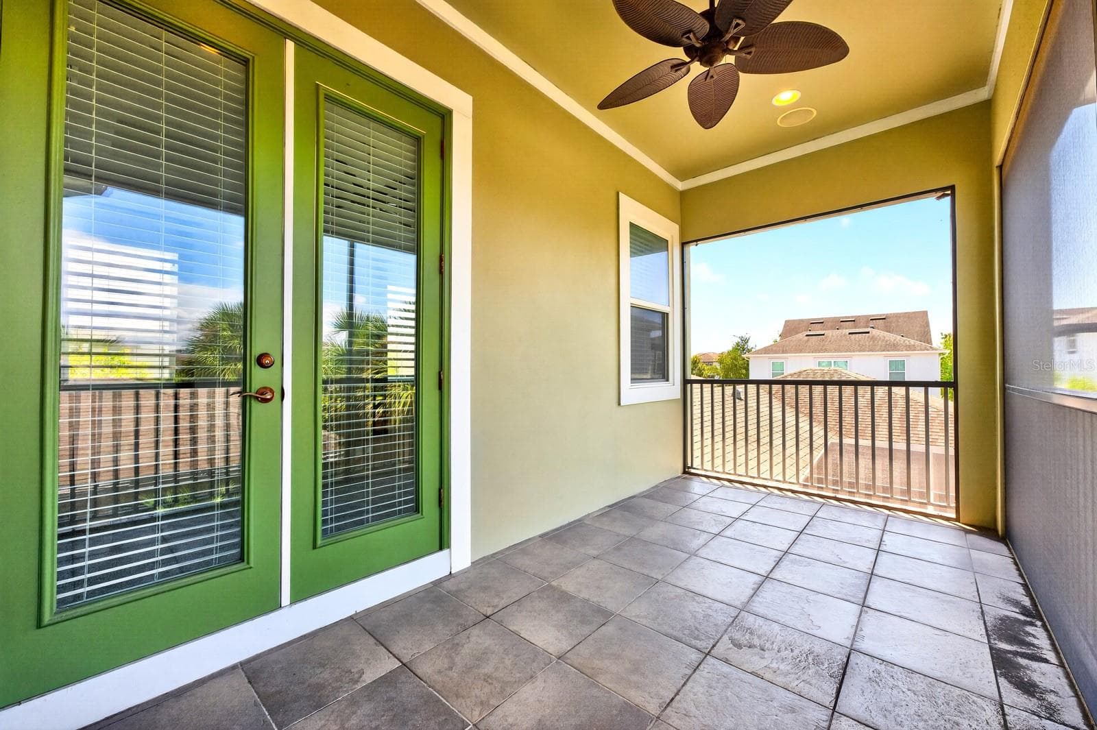 Balcony off the primary suite. - 8130 LAUREATE BLVD, ORLANDO
