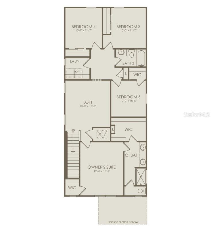 Floor Plan - Floor Two - 1263 GARDENERS PLACE, ORLANDO