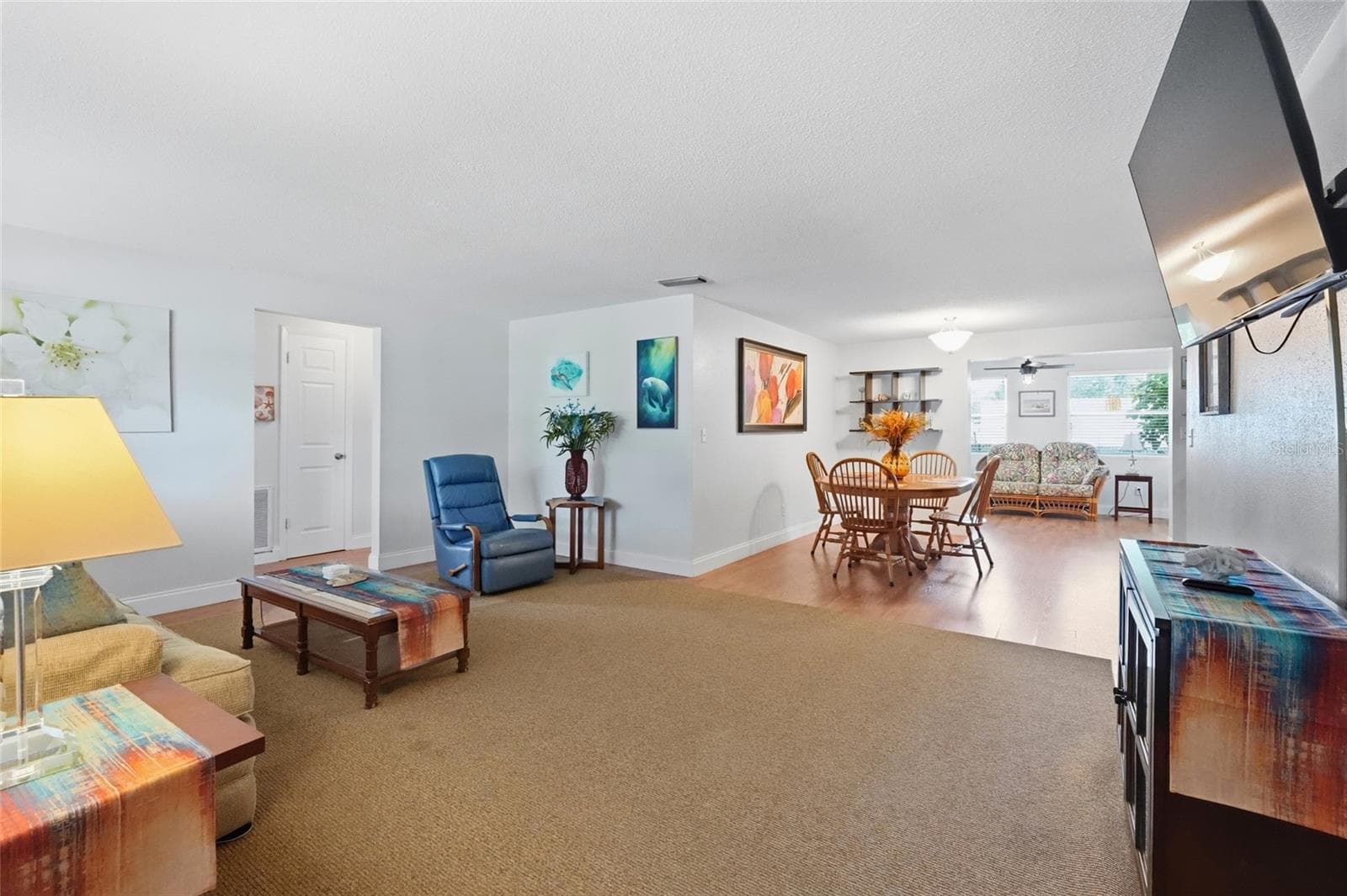 open floor plan - 5008 27TH AVE W, BRADENTON