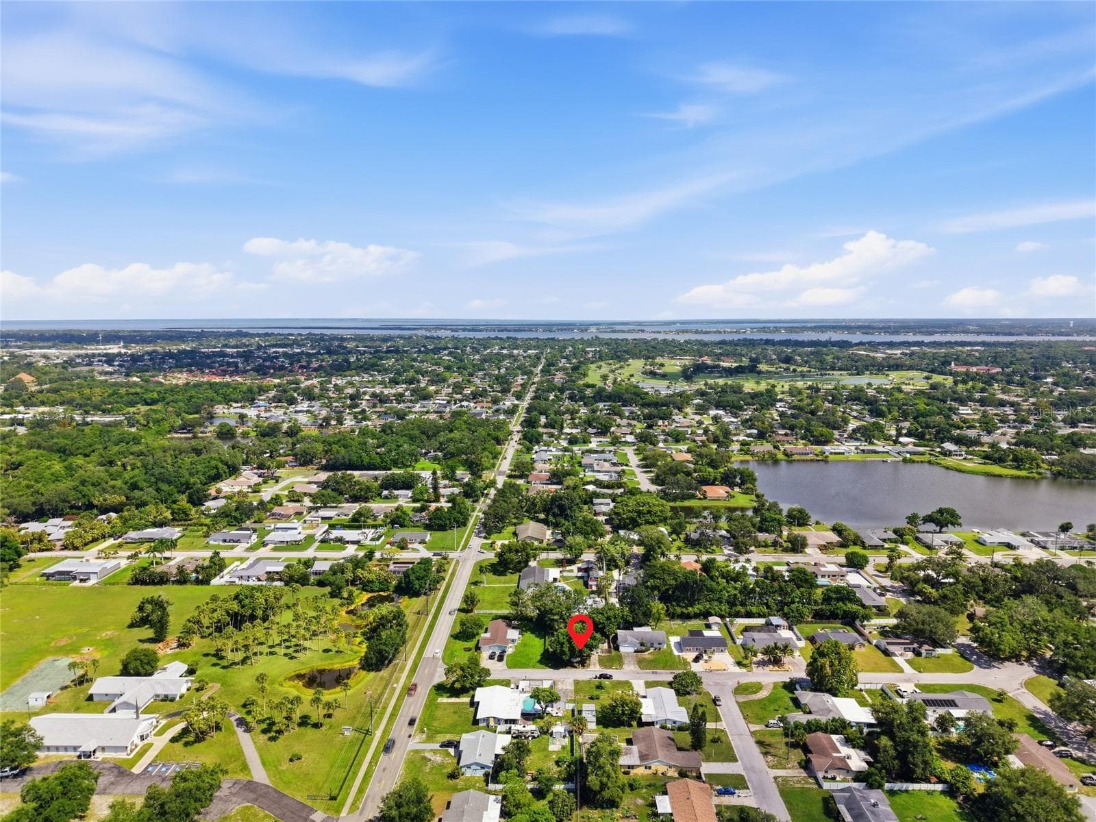 aerial view of West bradenton close proxomity to beaches, anna maria, and GT BRAY PARK - 5008 27TH AVE W, BRADENTON