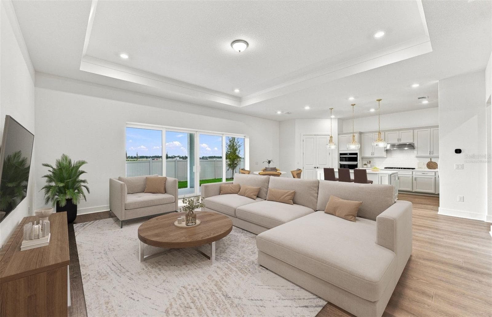 Virtually Staged - Open Gathering Room - 17056 CANARY TRL, PARRISH