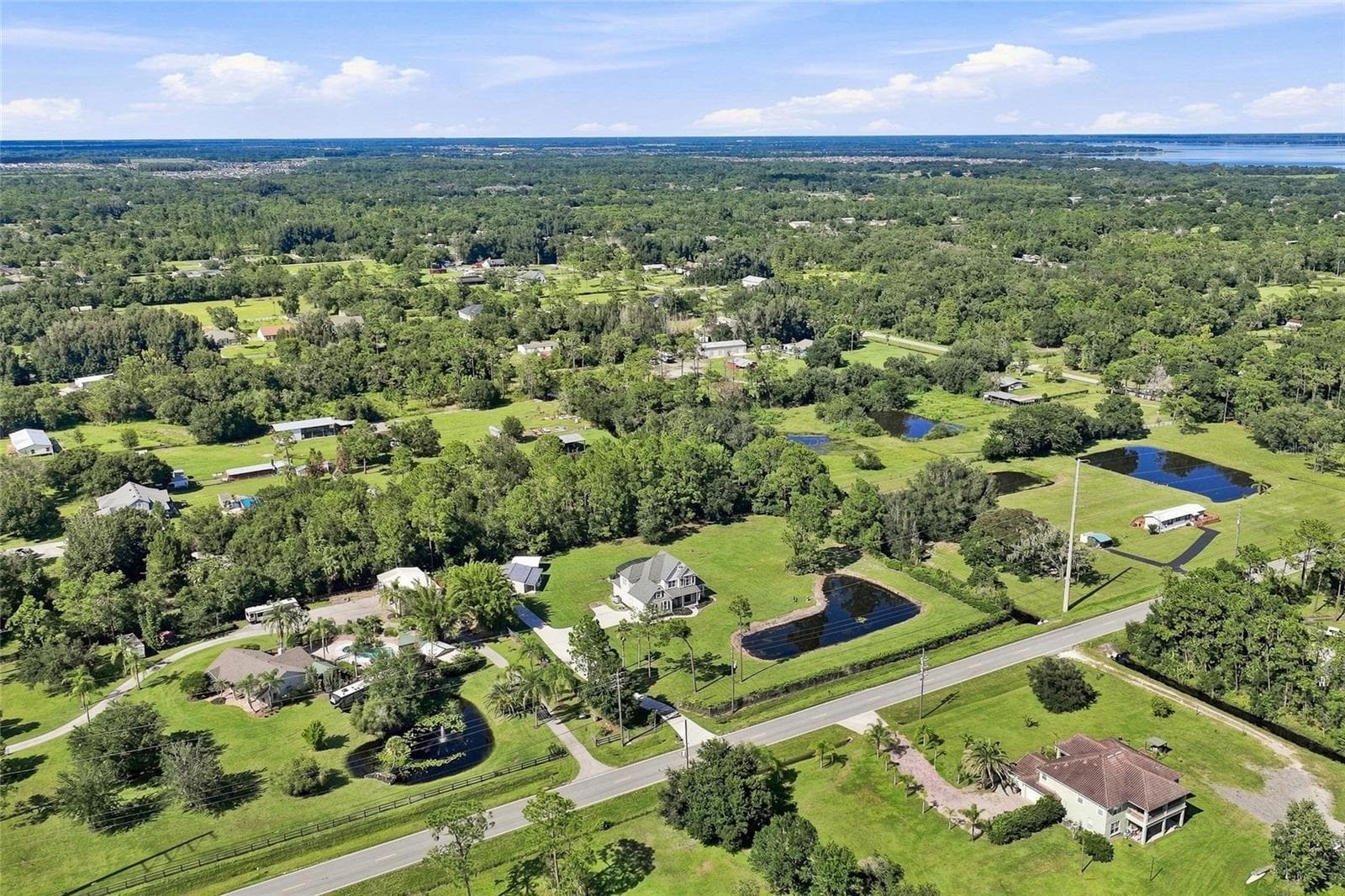 Home and area looking Northeast - 4441 DEER RUN RD, ST CLOUD