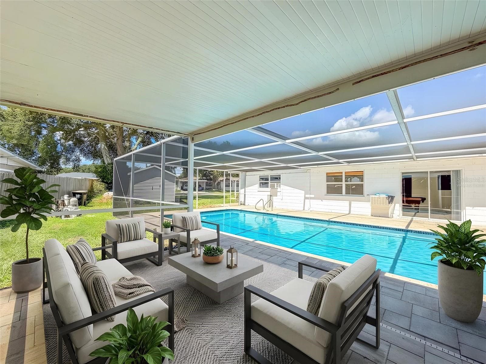 Virtually staged - 1380 S LAKE ROY DR, WINTER HAVEN