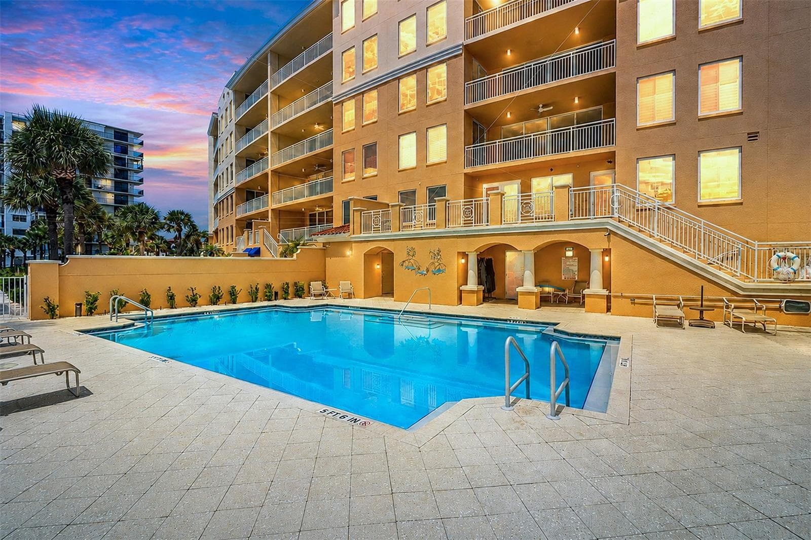 ..  NOTE: The Stairs From the Pool Area to the 2nd Floor Lounging Area  has Clubhouse and Workout Facility Access. The Clubhouse has Wi Fi and there are also Two Restrooms .. Shot to Left.. - 15208 GULF BLVD #404, MADEIRA BEACH