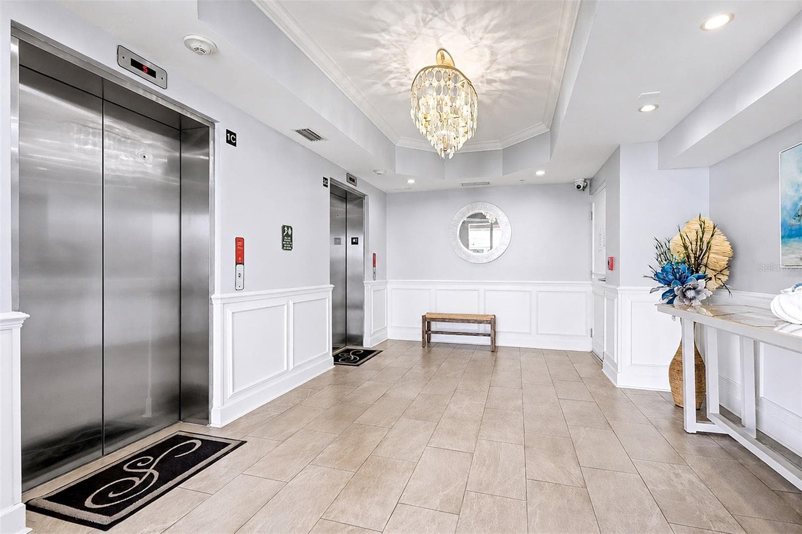 ... Unit 404 is Accessed from Main Lobby - Center of Complex.. Lobby's Were Remodeled during 2025 Beatification  project at the Sereno. NOTE: Two Elevators. One Goes to all 6 Floors - The Other is Dedicated to the 2nd Floor For Quick Clubhouse & Workout Facility. - 15208 GULF BLVD #404, MADEIRA BEACH
