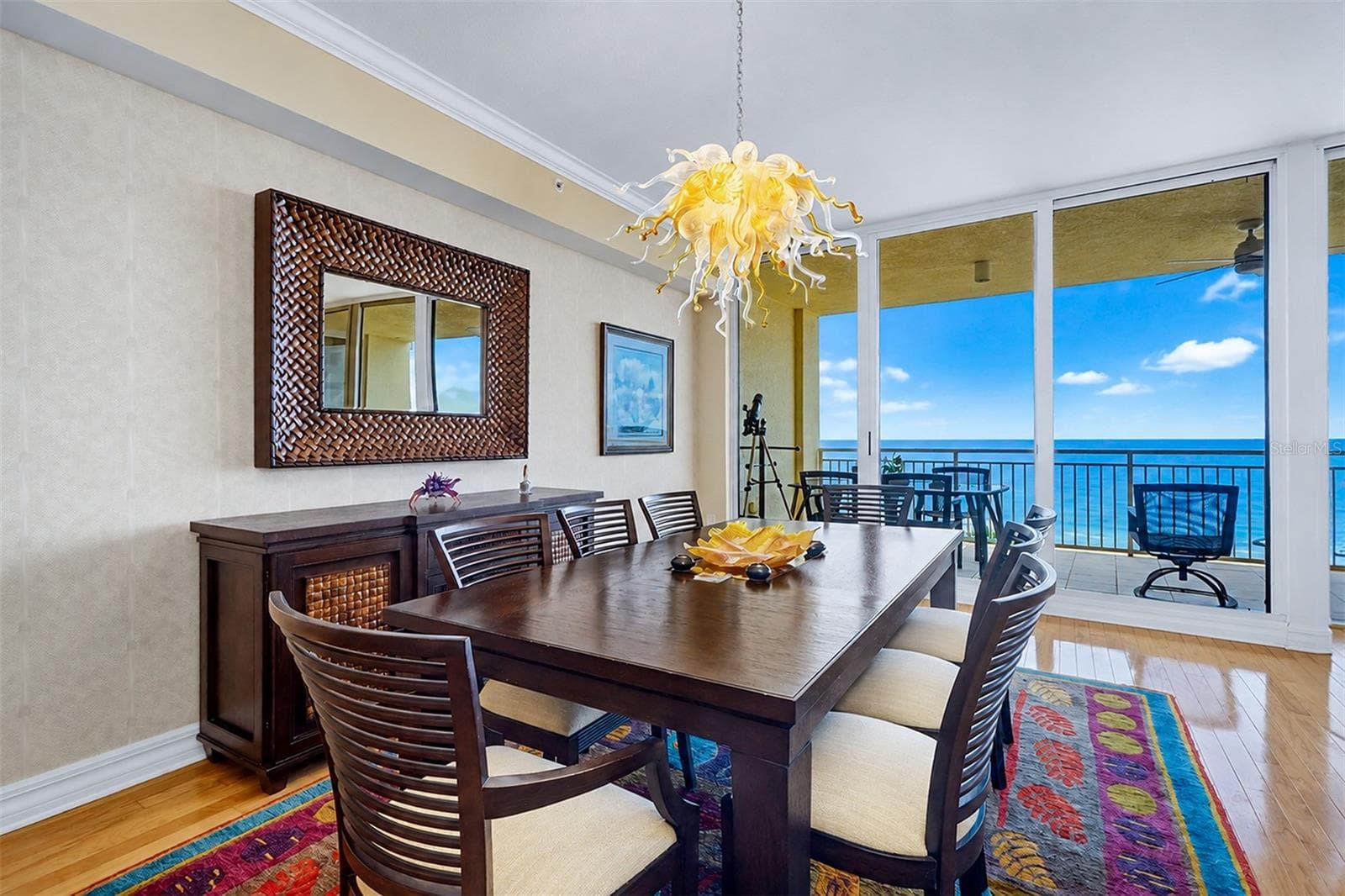 ... Dining Area Looking West Towards the Gulf.. - 15208 GULF BLVD #404, MADEIRA BEACH