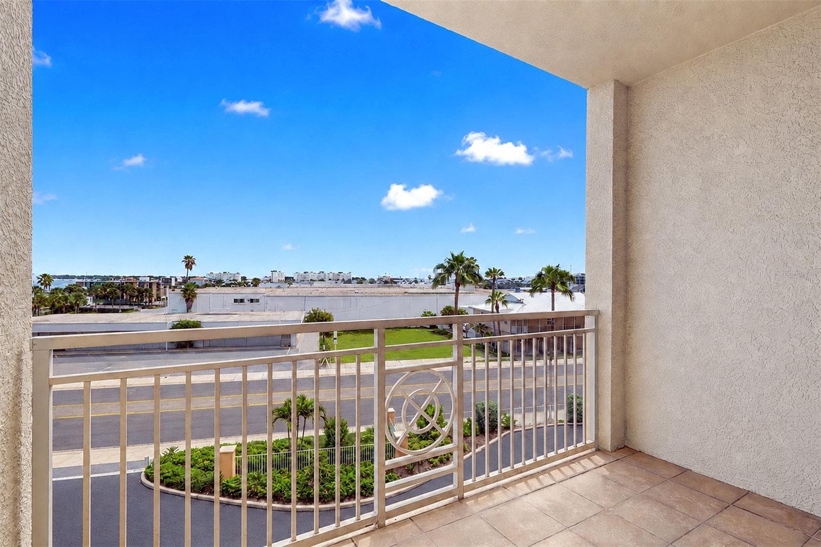 .... The Rear Two Bedrooms Both have Access to This 11 X 8 Balcony.. High Impact Sliders & Windows Dampen all Street Noise. This 11 x 8  Balcony can be accessed from both Guest Bedrooms. - 15208 GULF BLVD #404, MADEIRA BEACH