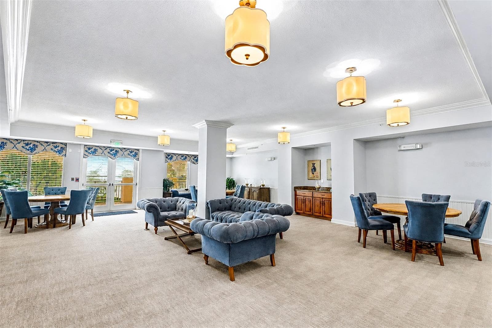 ... Sereno Amenities : Secured  Waterfront Clubhouse on 2nd Floor .. Access to Balcony Overlooking Pool & Spa Thru Double Doors. Clubhouse has Wet Bar Station, Kitchenette, Entertainment Center , Wi-Fi and Two Restrooms. - 15208 GULF BLVD #404, MADEIRA BEACH