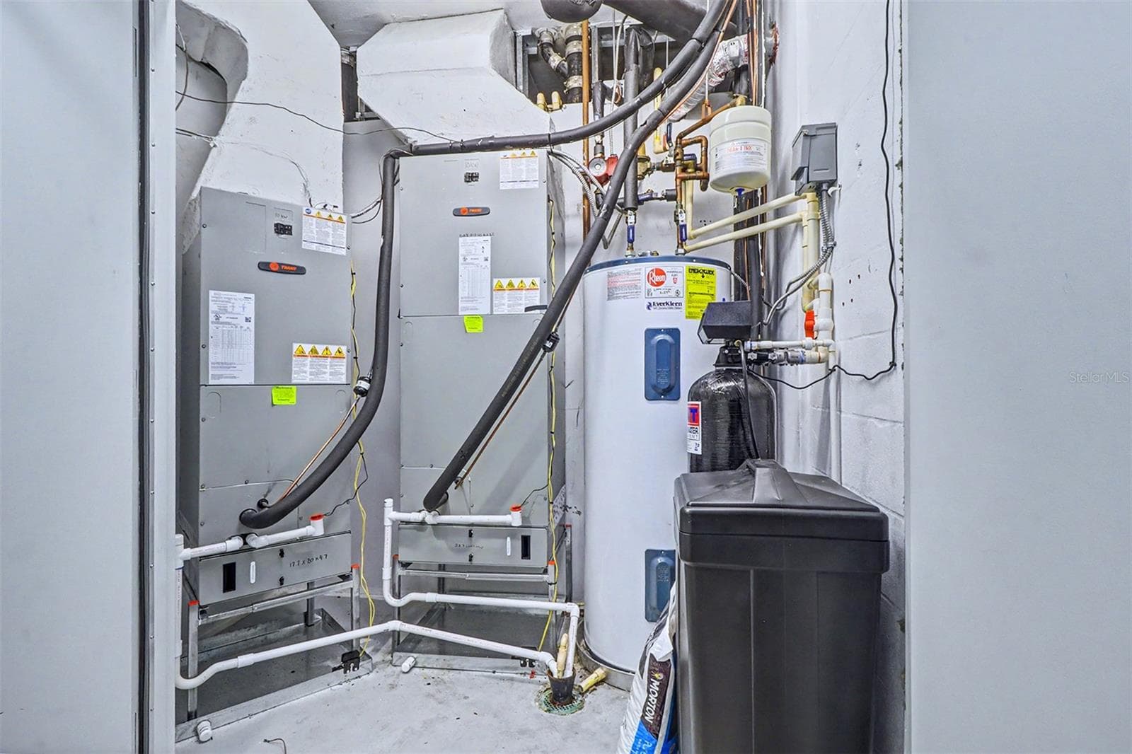 ...Taylor Woodrow - Upscale Product - Example.. Residence 404 has Mechanical Room in Hallway Right Outside  Unit Door.  This  Allows Noise Reduction from A/C Units..  PLus  AC and  Water Heater Techs Can Service Your Condo Without going inside the Condo.. Note: Water Softener & Hot Water Circulating  Device . When in Use - You have Hot Water Instantly in Every Location Without Waiitng. - 15208 GULF BLVD #404, MADEIRA BEACH