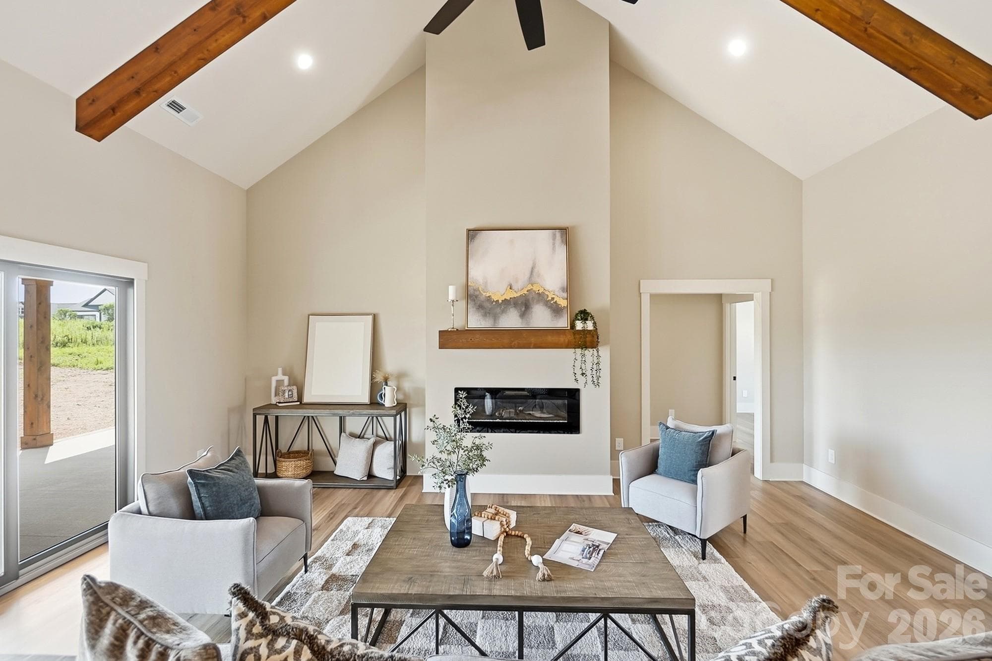 Huge ceiling fan. - 1249 Stonegate Drive, Salisbury