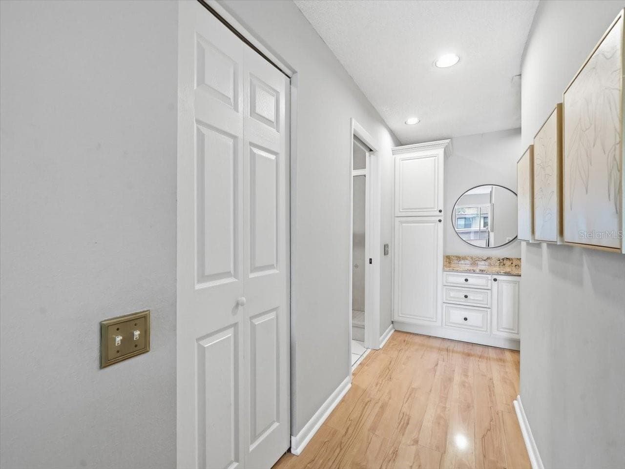 Hallway Storage Vanity - 1816 LAKE CYPRESS DR #1816, SAFETY HARBOR