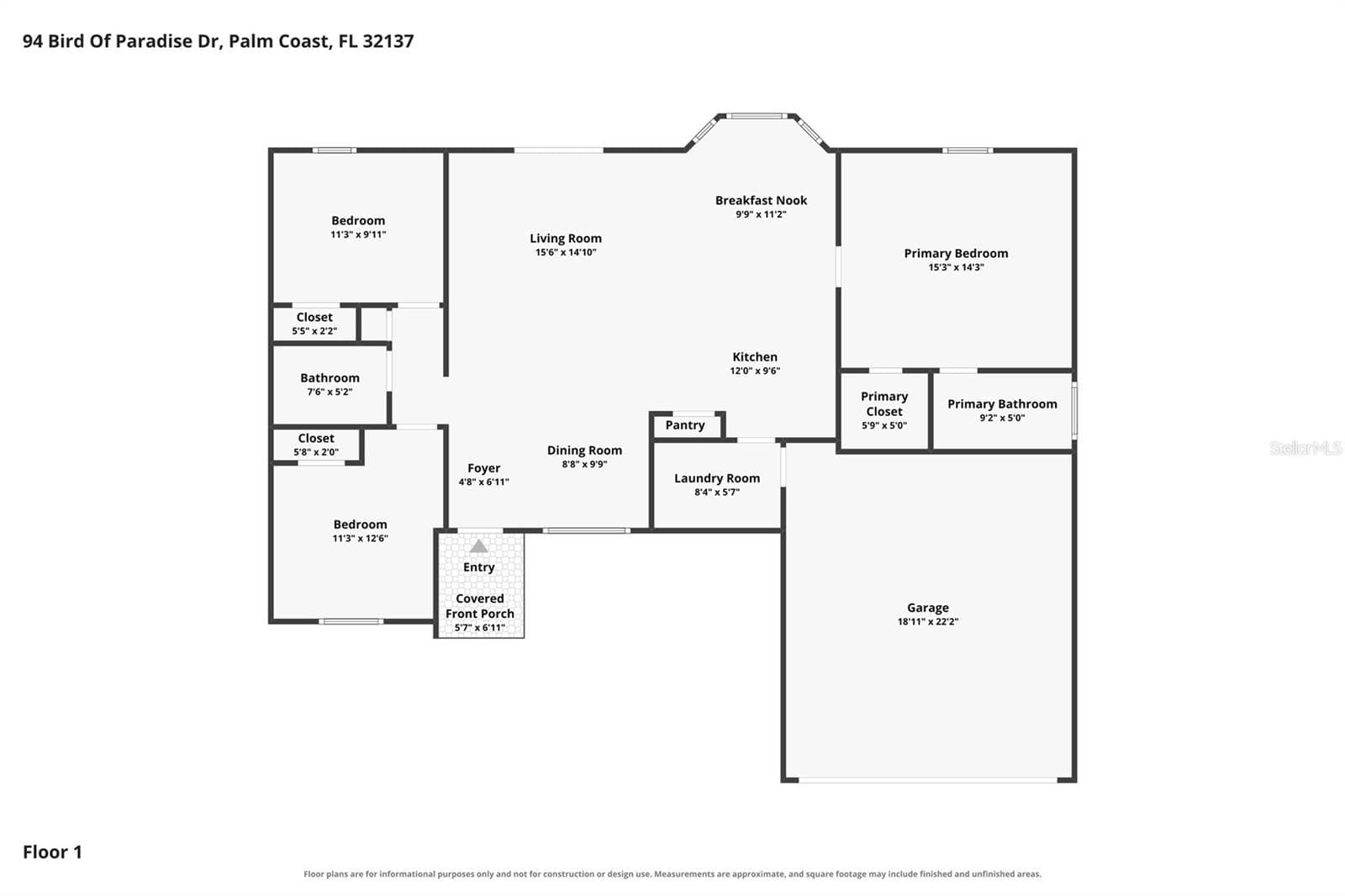 Single Family Residence at 94 BIRD OF PARADISE DR, PALM COAST, photo 38 of 38