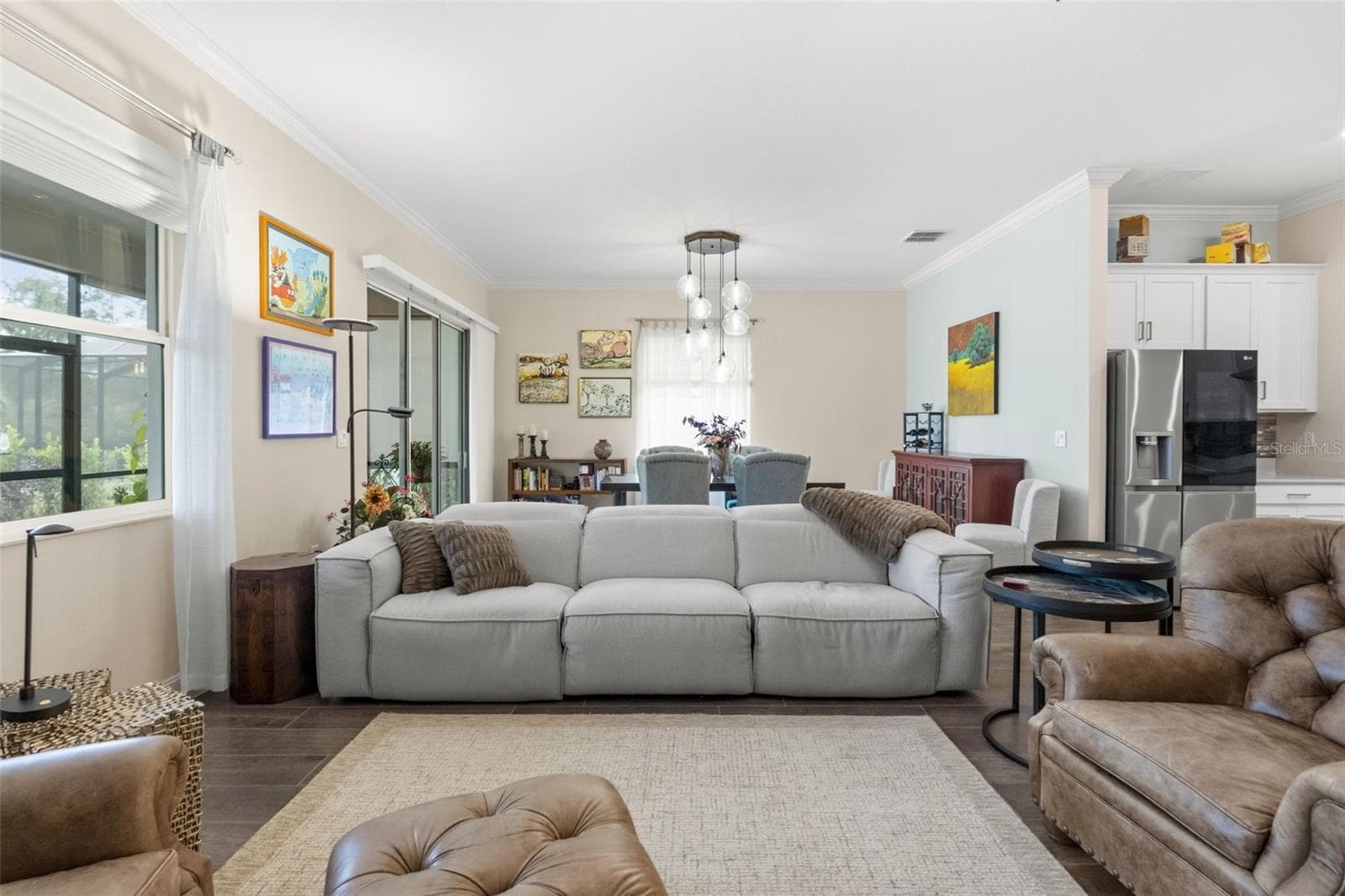 living room - 5043 SOUTHERN VALLEY LOOP, BROOKSVILLE