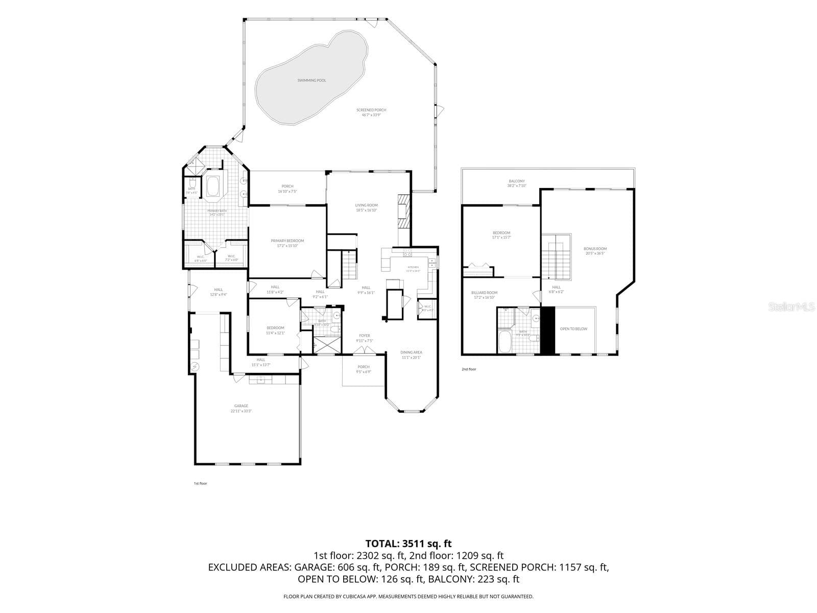 Not to scale - 3931 POMPANO DR SE, ST PETERSBURG