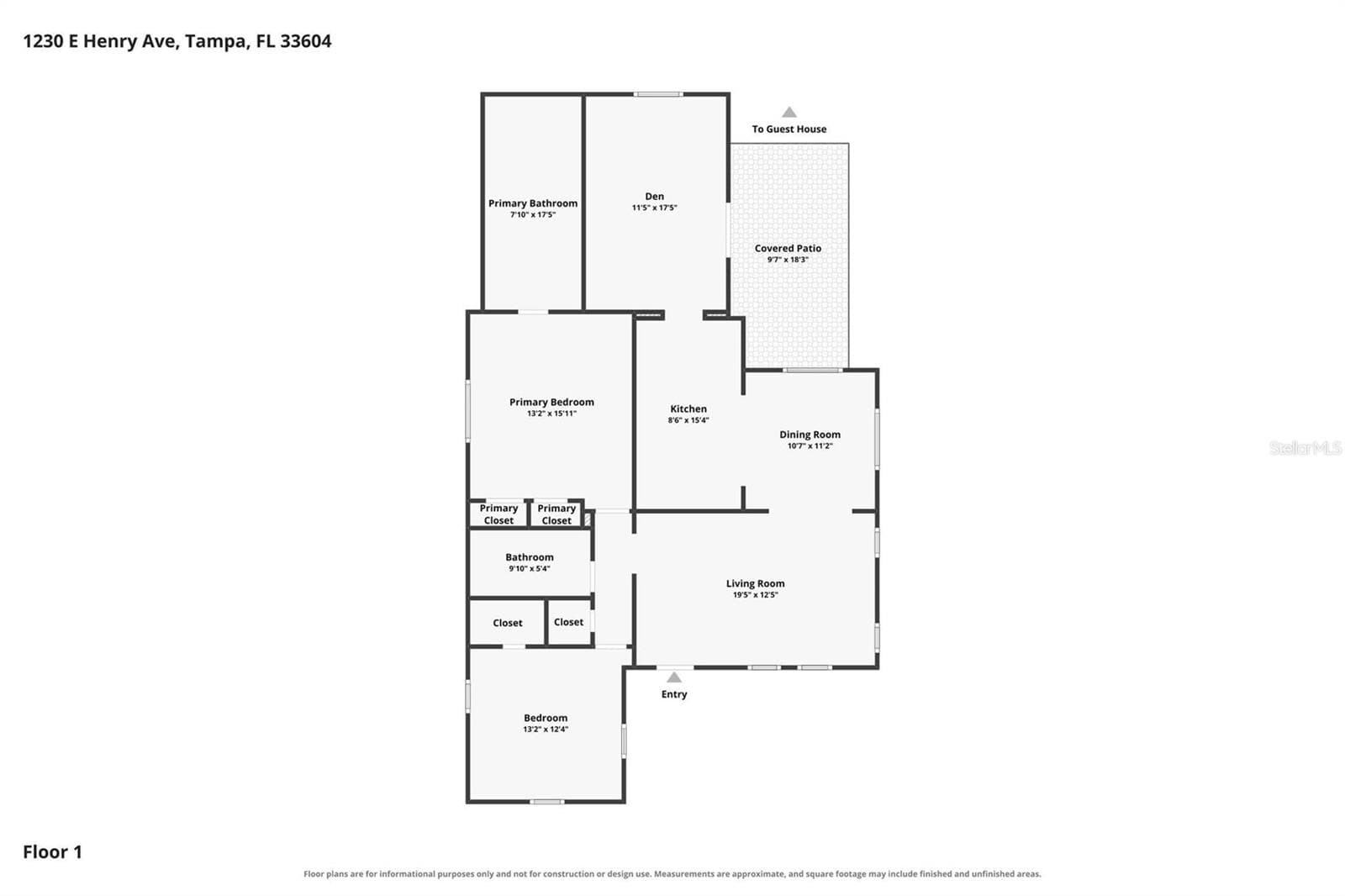Single Family Residence at 1230 E HENRY AVE, TAMPA, photo 33 of 37