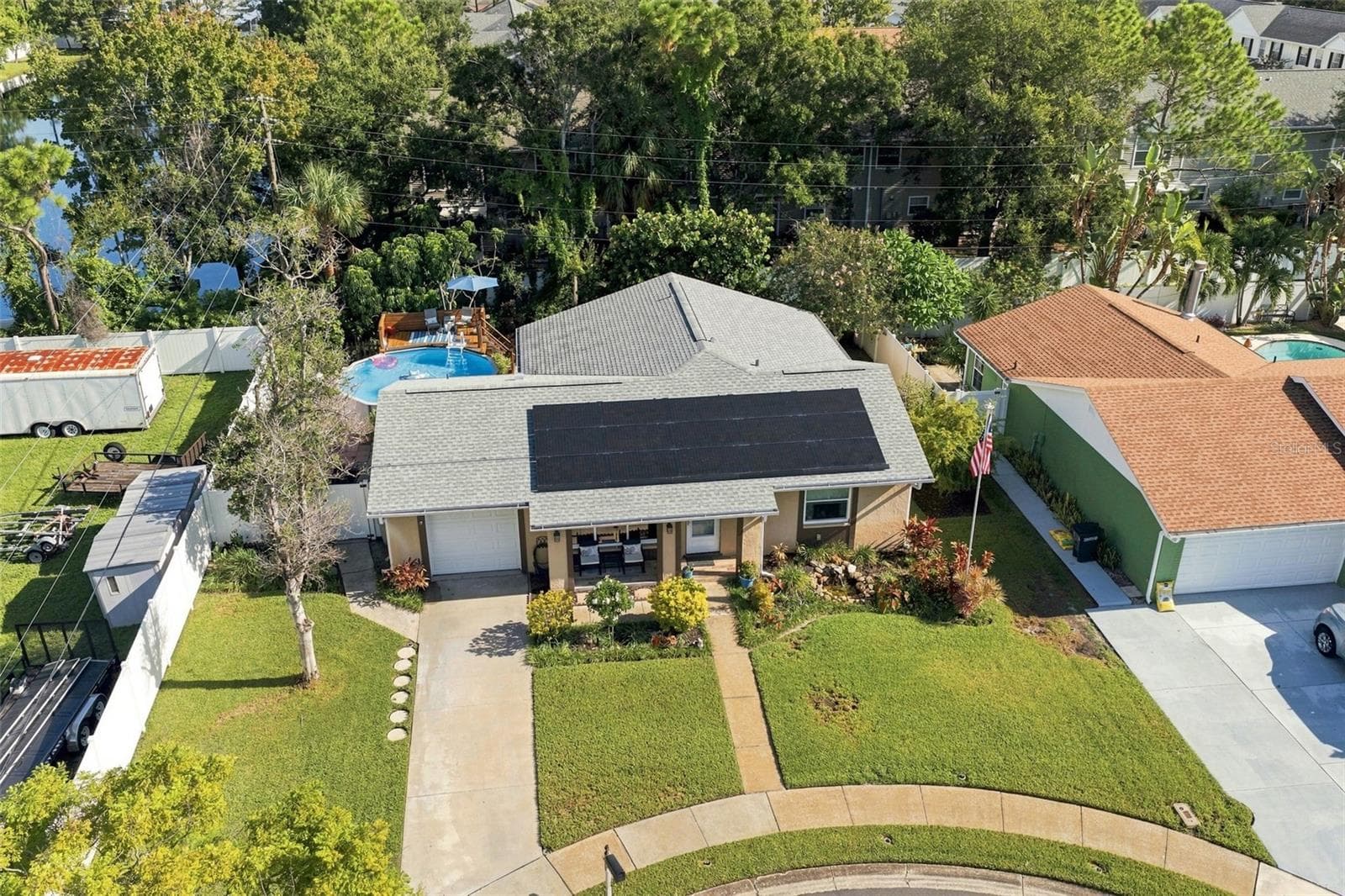 Single Family Residence at 8037 POWDER HORN CIR, LARGO, photo 40 of 42