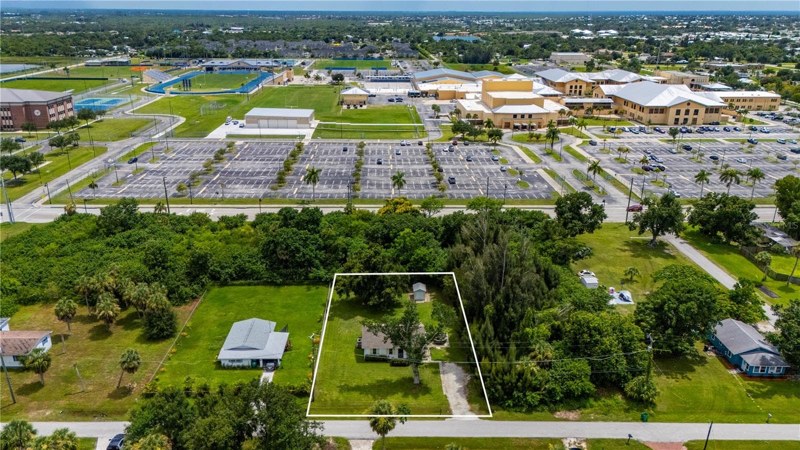 Single Family Residence at 809 BURLAND ST, PUNTA GORDA, photo 42 of 43