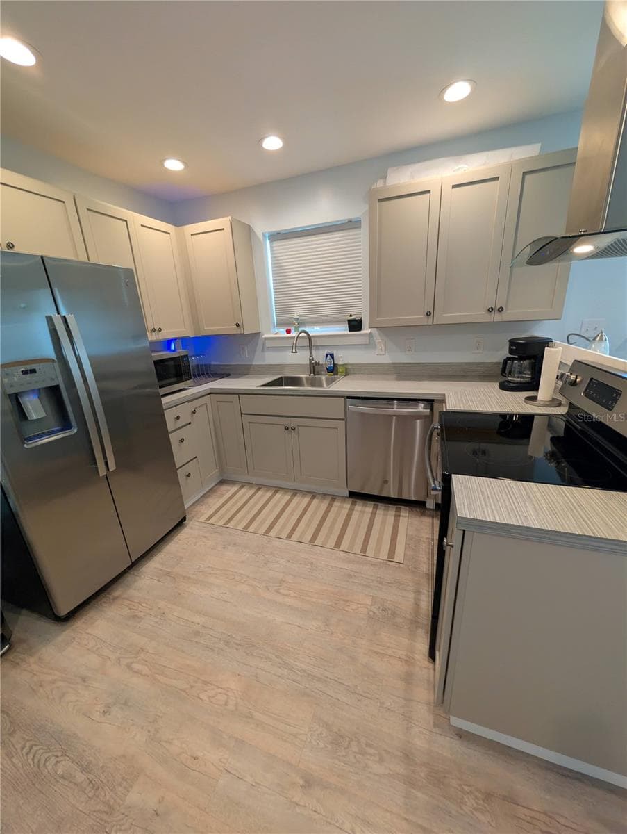 Apartment kitchen - 414 JESSAMINE BLVD, DAYTONA BEACH