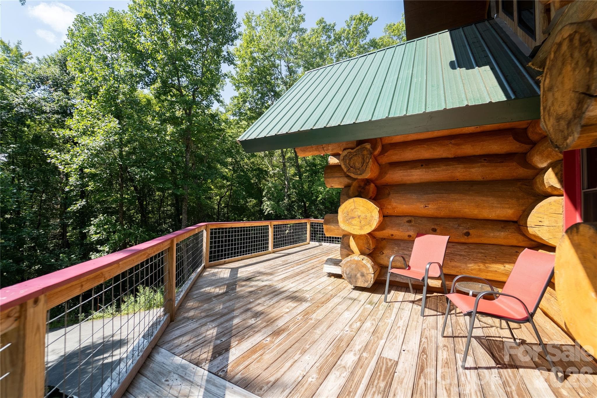 main level deck - 142 W Southwood Drive, Brevard