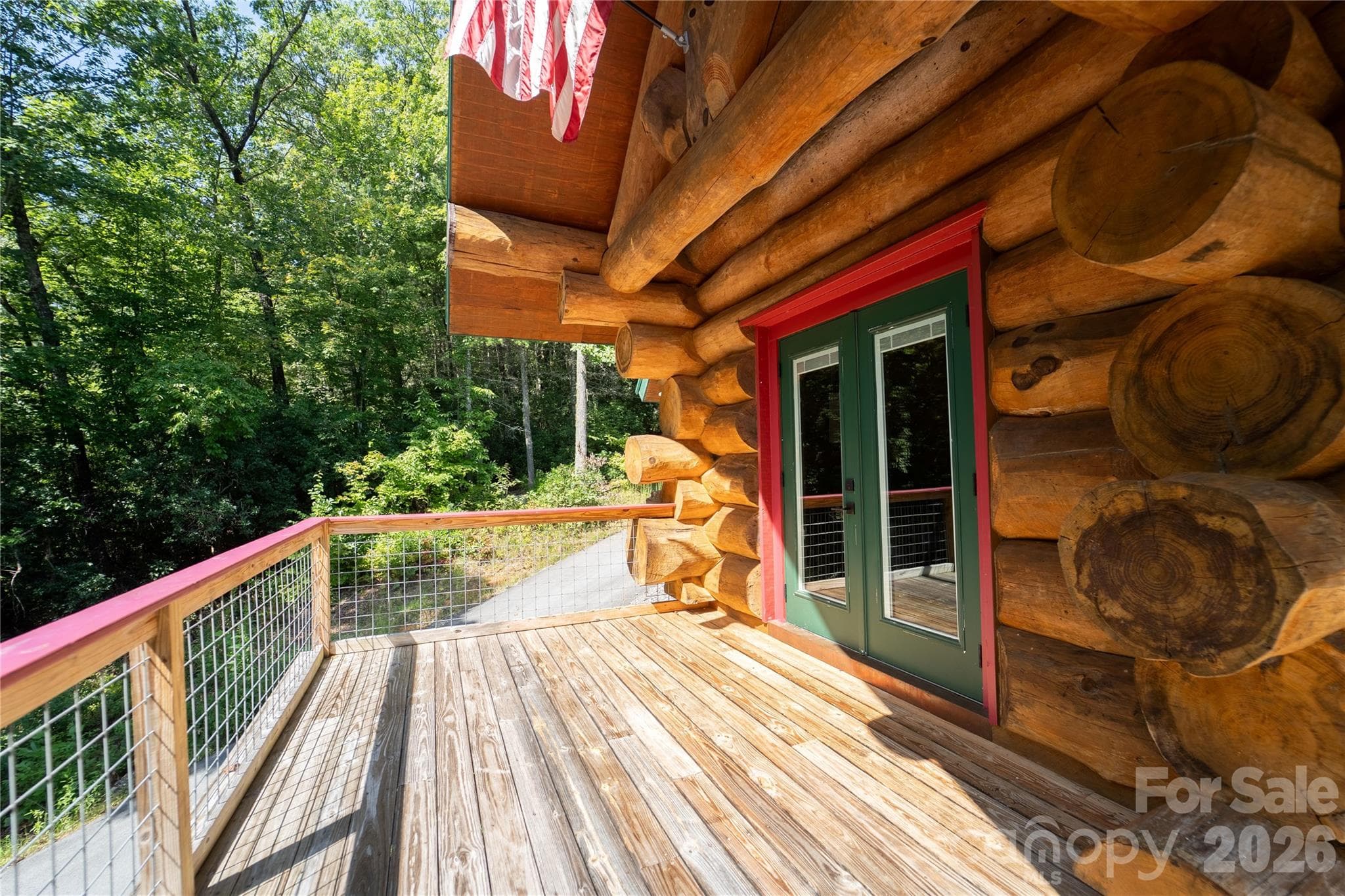 main level deck - 142 W Southwood Drive, Brevard