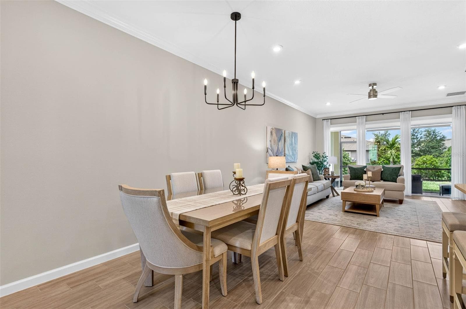 Dining area - 864 SNAIL KITE PL, SUN CITY CENTER
