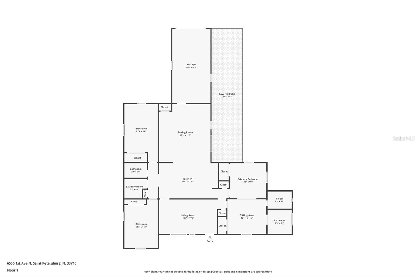 Floor Plan - 6505 1ST AVE N, ST PETERSBURG