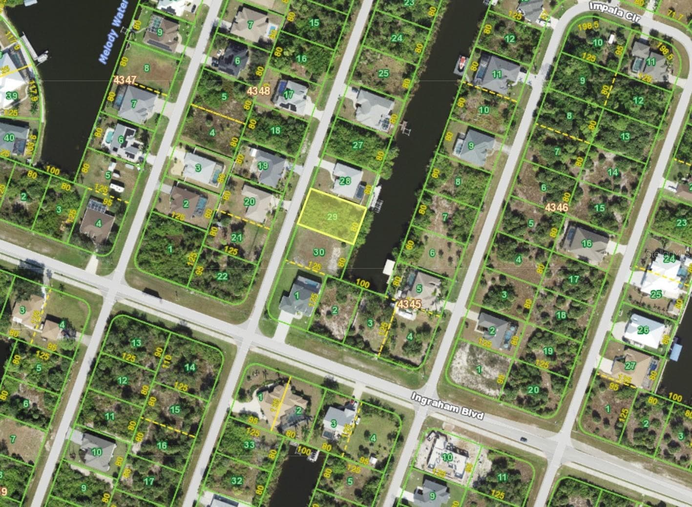 Land at 9302 MELODY CIR, PORT CHARLOTTE, photo 4 of 28