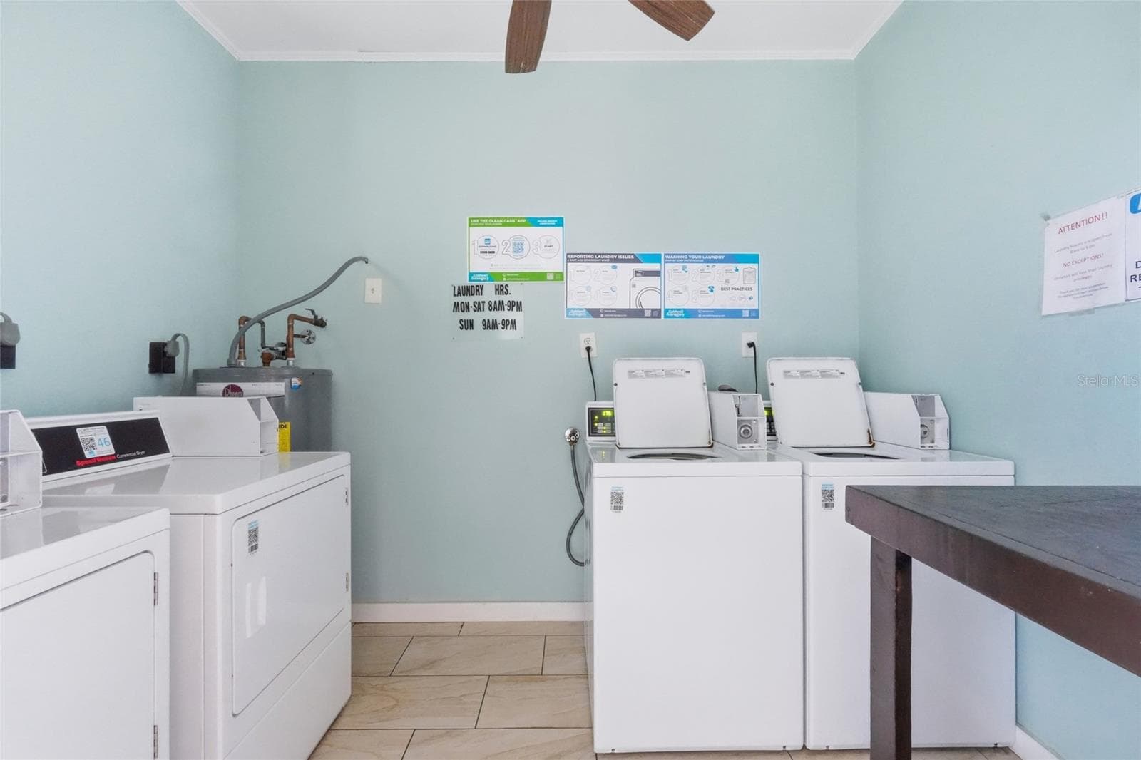 laundry room in building - 3267 BENEVA RD #203, SARASOTA