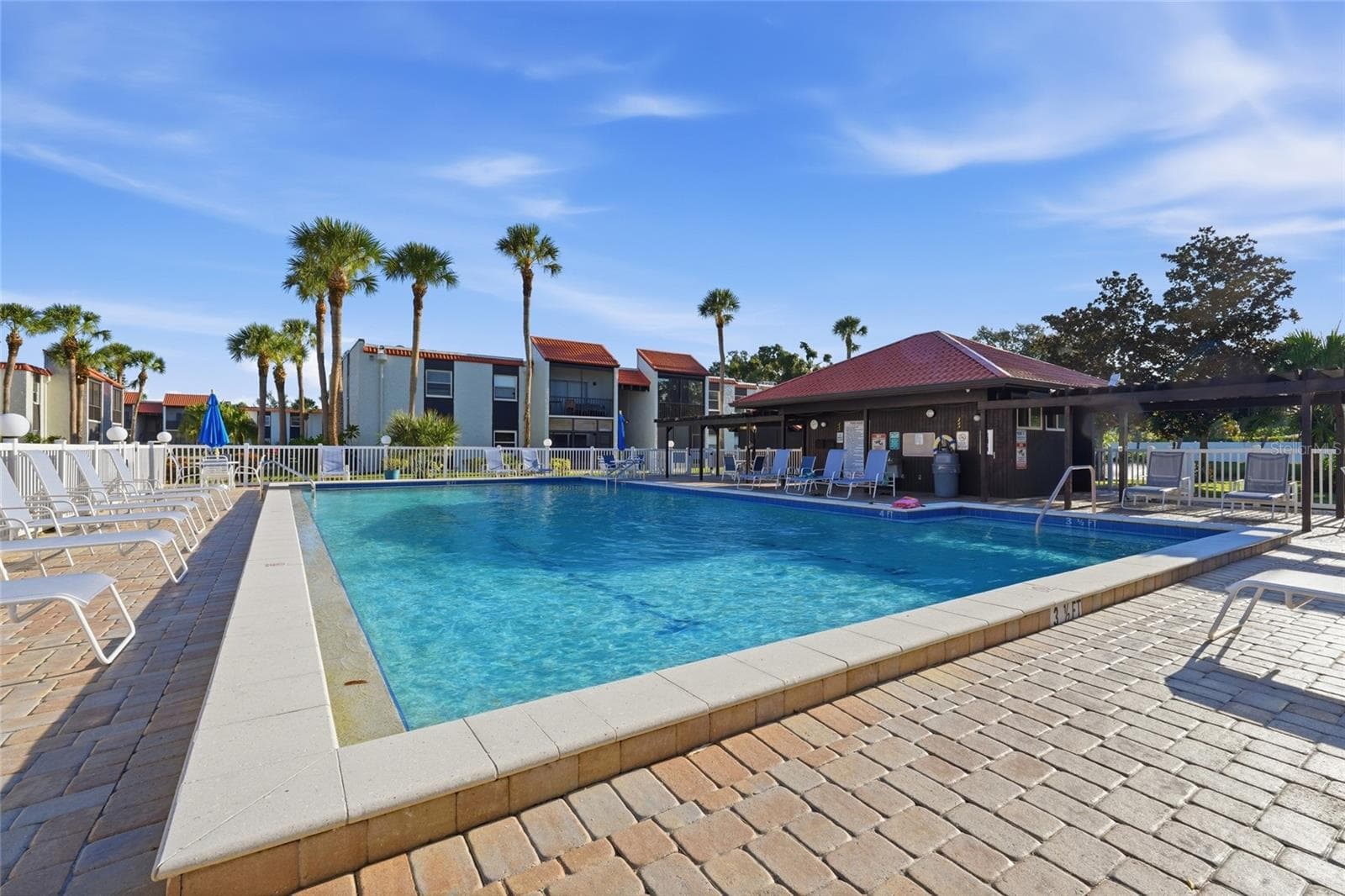 community pool #2 just steps from unit - 3267 BENEVA RD #203, SARASOTA