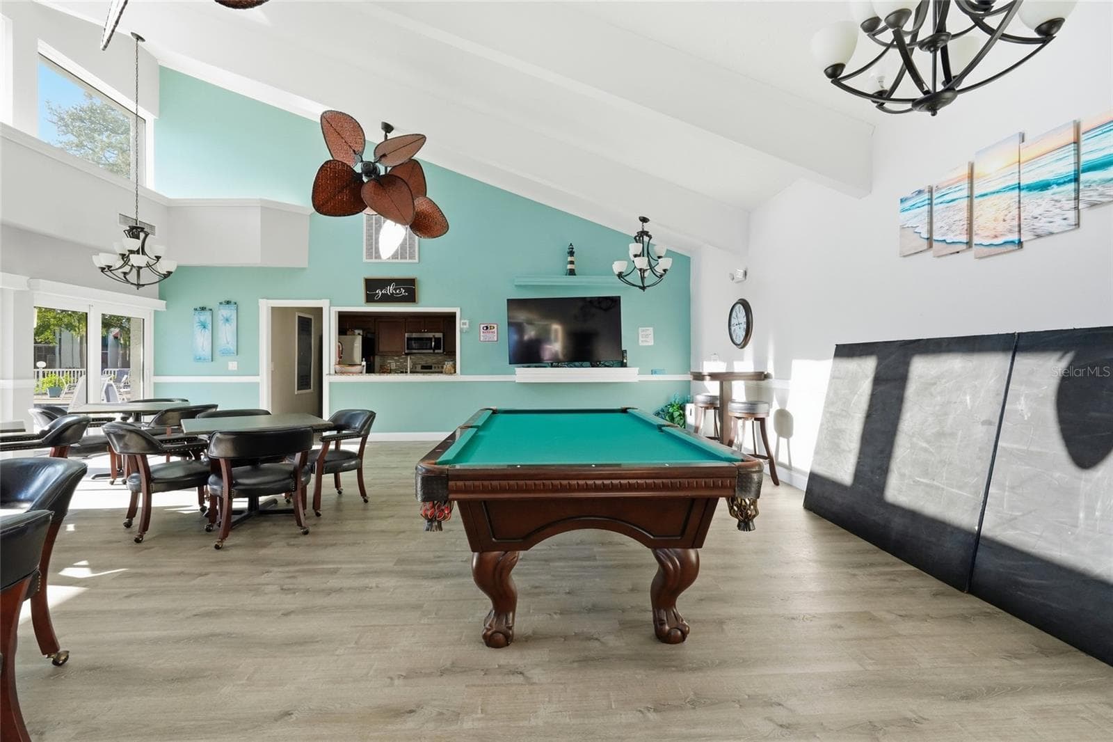 game/billiards area - 3267 BENEVA RD #203, SARASOTA