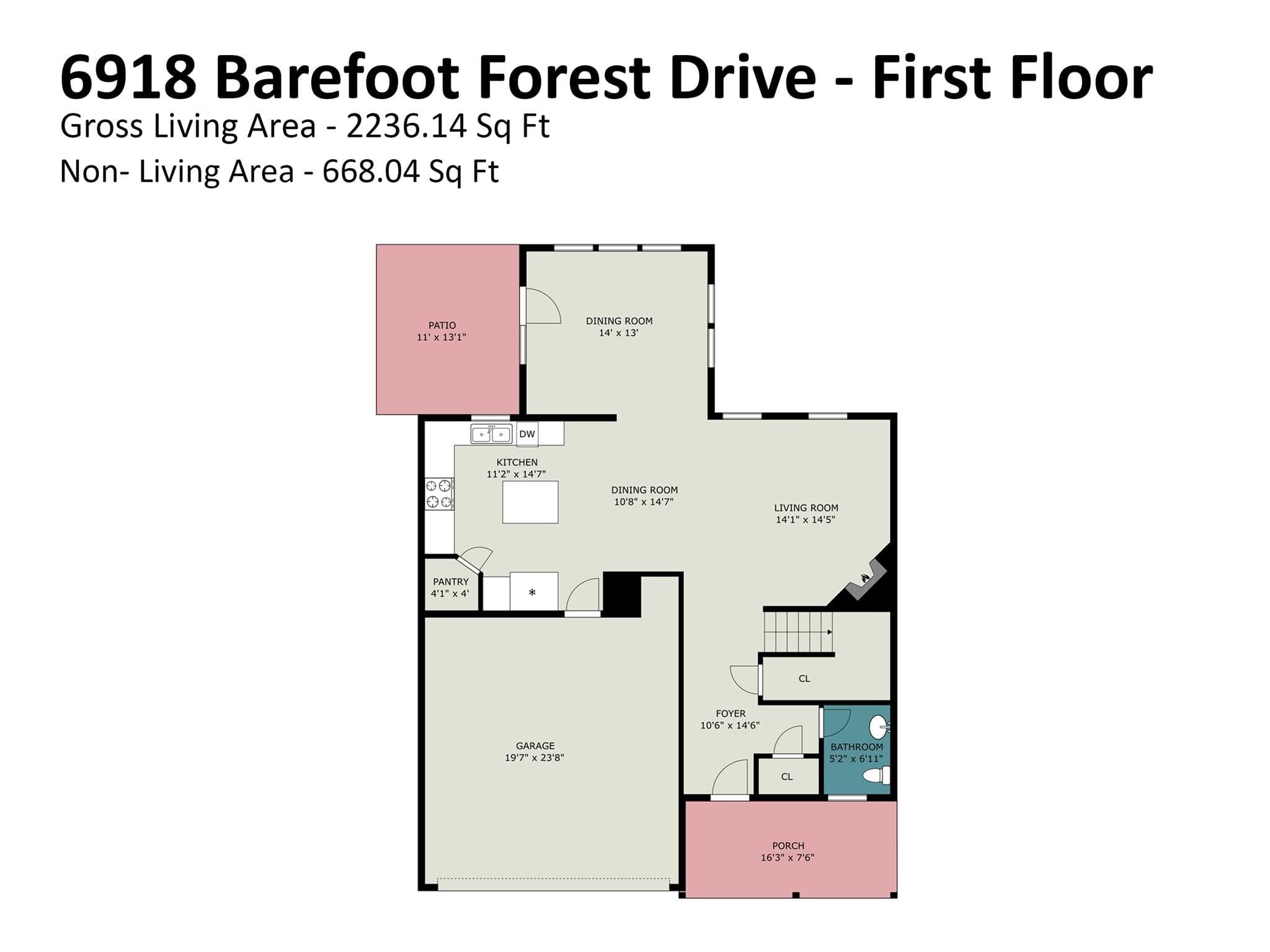 Single Family Residence at 6918 Barefoot Forest Drive, Charlotte, photo 29 of 31