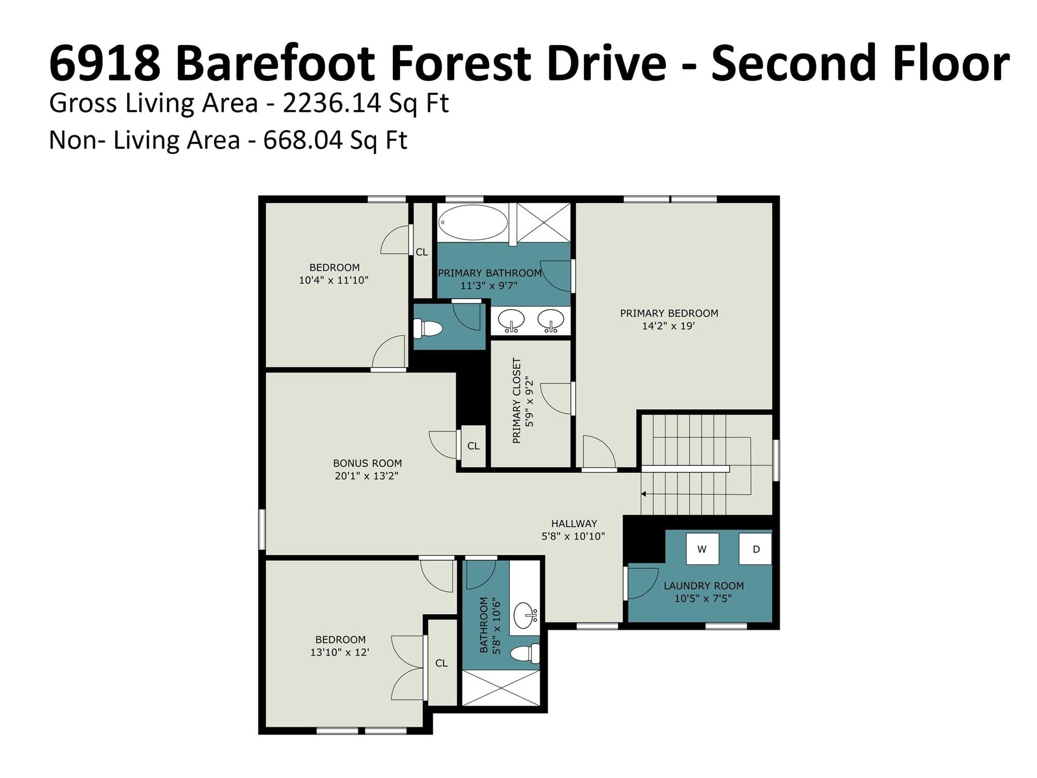 Single Family Residence at 6918 Barefoot Forest Drive, Charlotte, photo 30 of 31