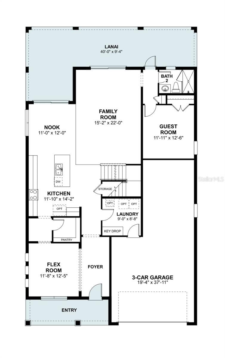 Single Family Residence at 2873 SWEETGRASS LN, ZELLWOOD, photo 47 of 49