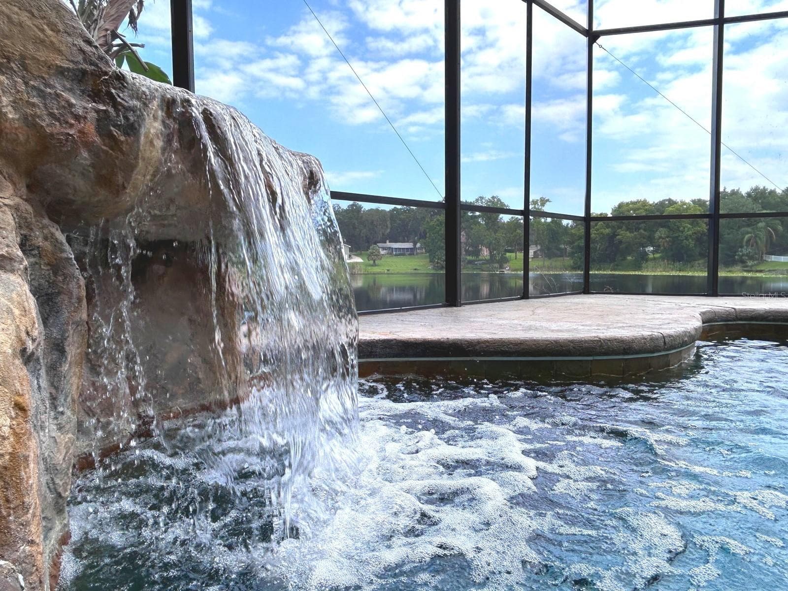 Cascading waterfall - 1625 ABRAMS RD, EUSTIS