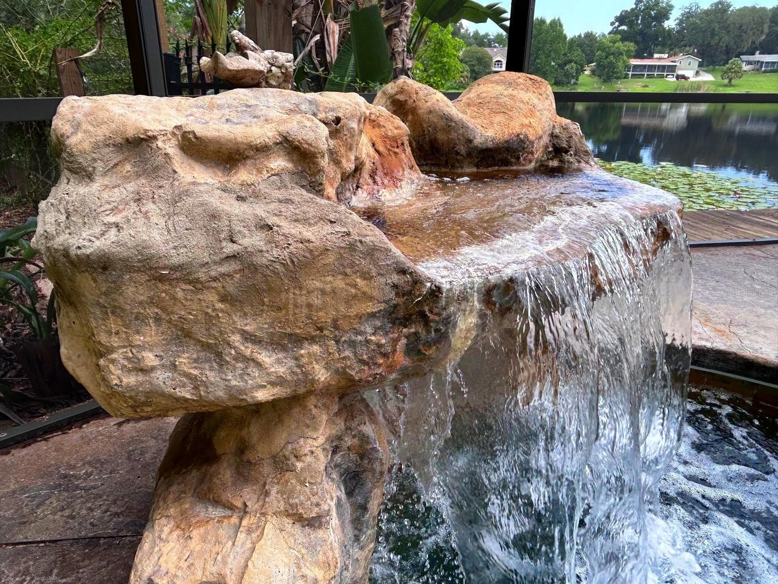 Cascading waterfall - 1625 ABRAMS RD, EUSTIS