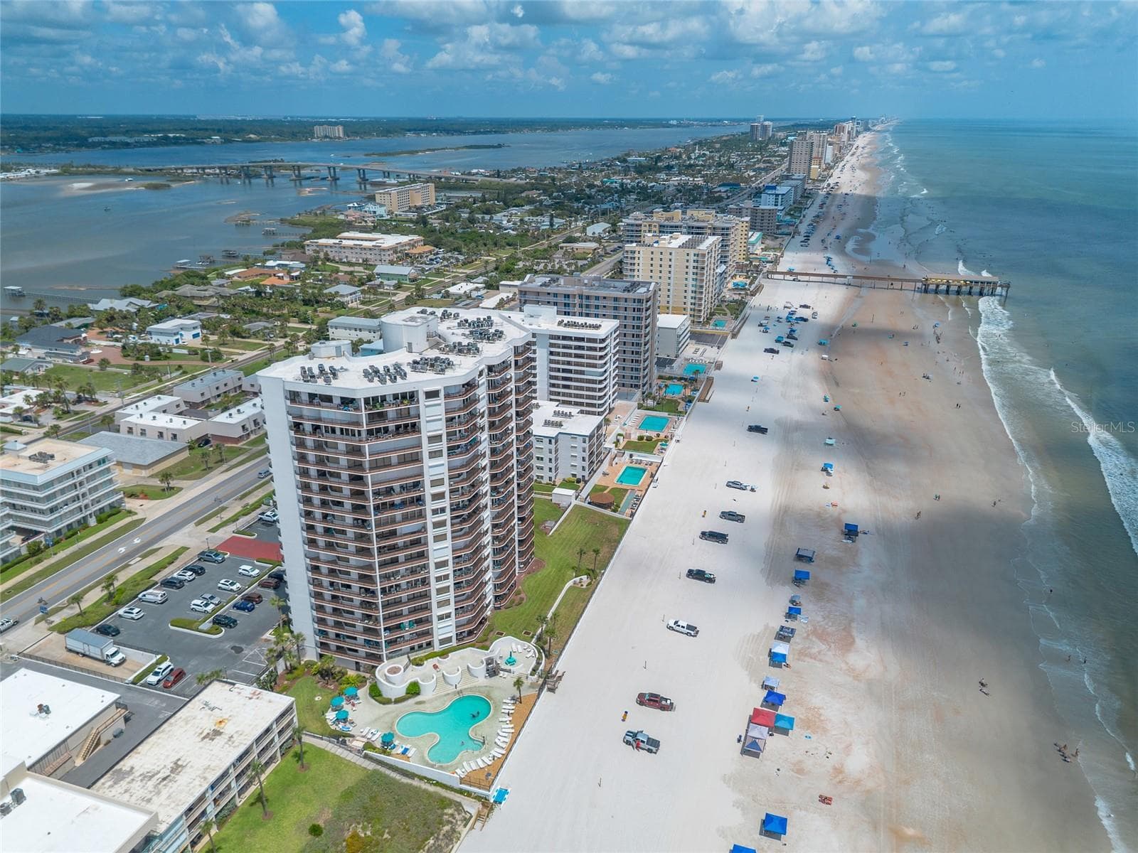 Condominium at 3757 S ATLANTIC AVE #1104, DAYTONA BEACH SHORES, photo 45 of 47