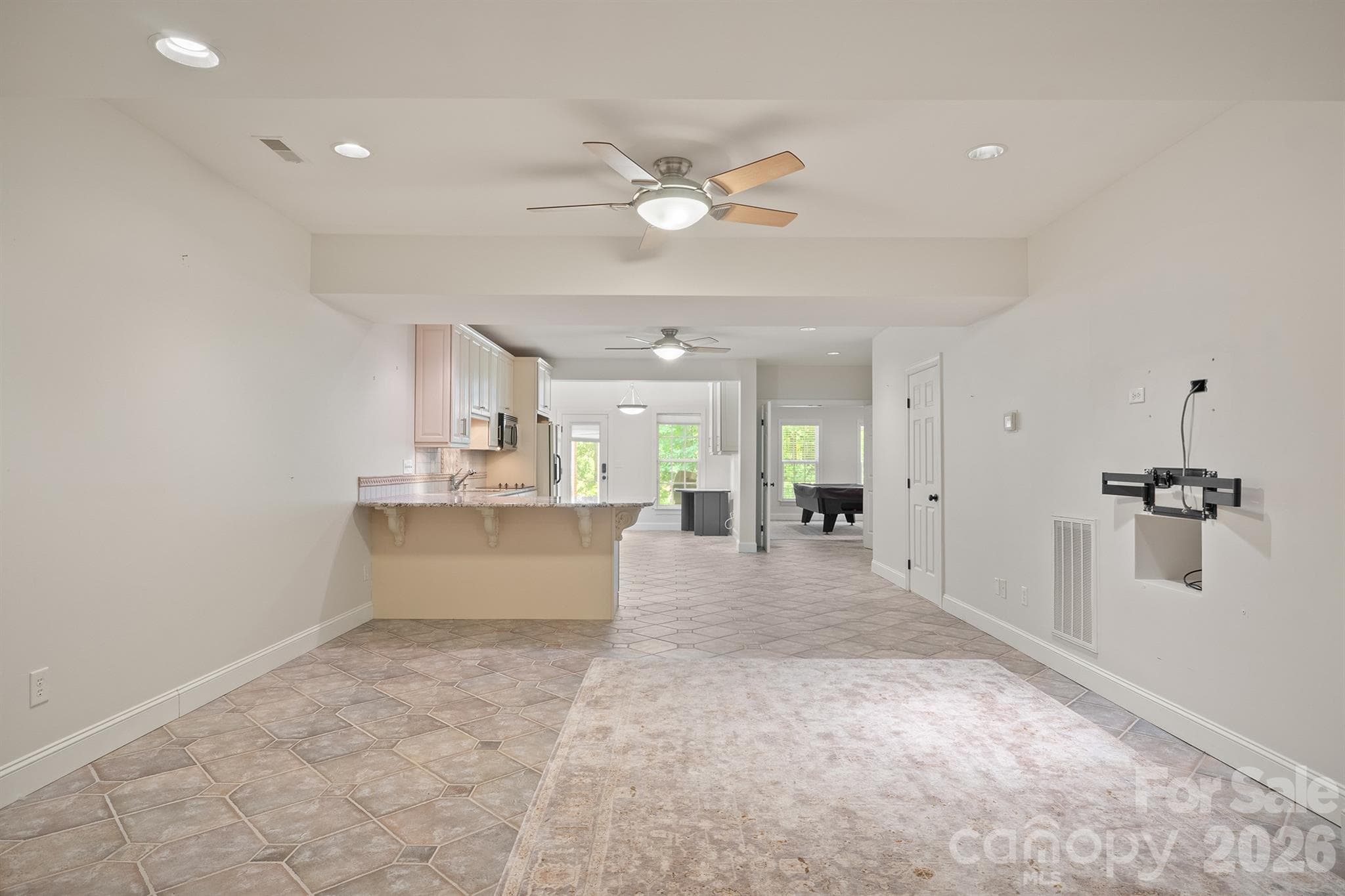 Basement with kitchen - 14509 Greenpoint Lane, Huntersville